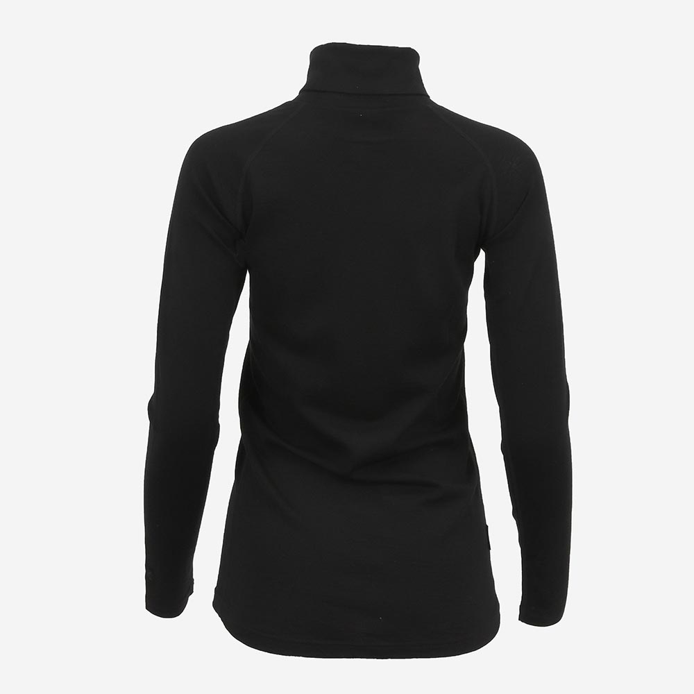 Svartanes womens merino wool turtle neck