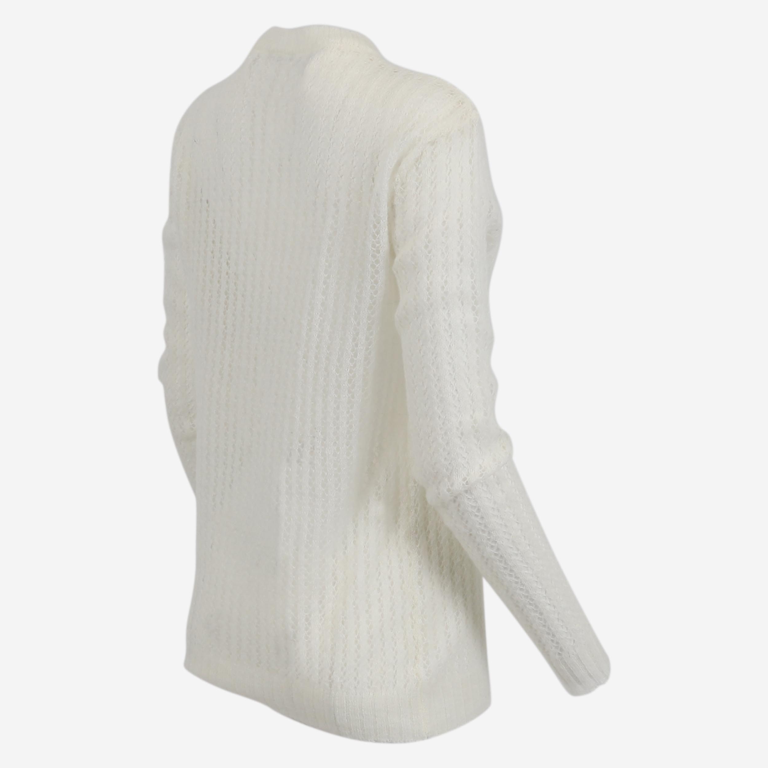 Túnmóar knitted lace long sweater