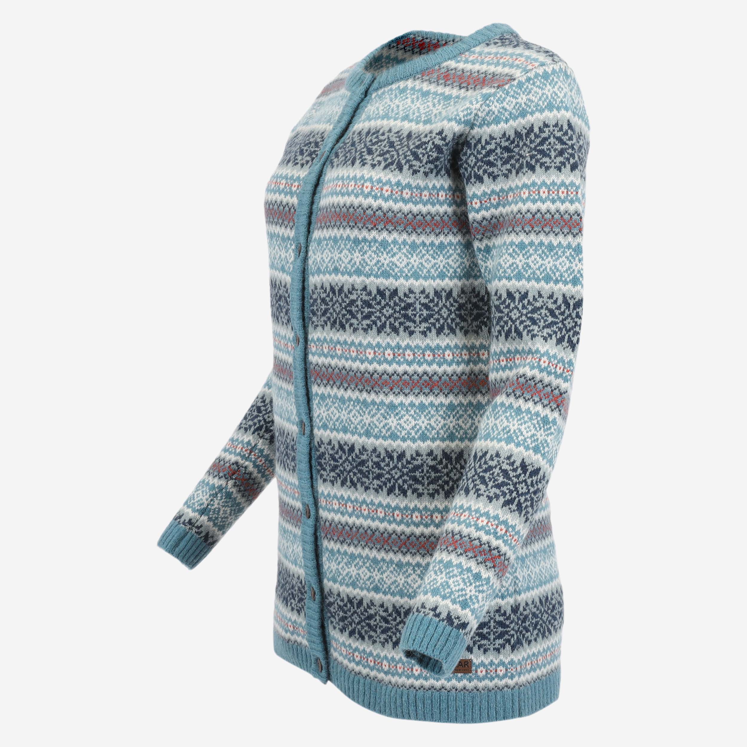 Urður Women's long cardigan sweater