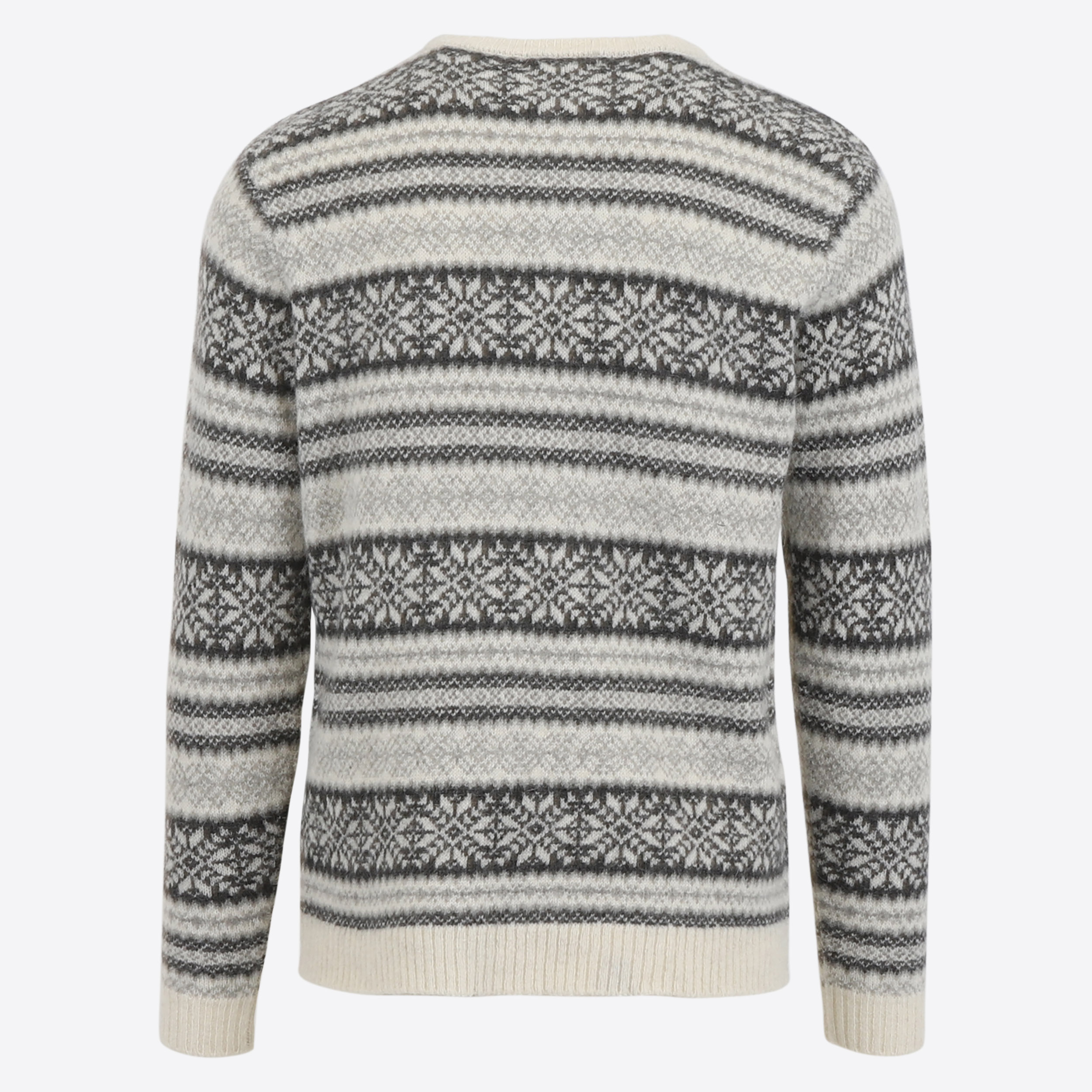 Urður pull semi-boutonné en laine pour hommes 