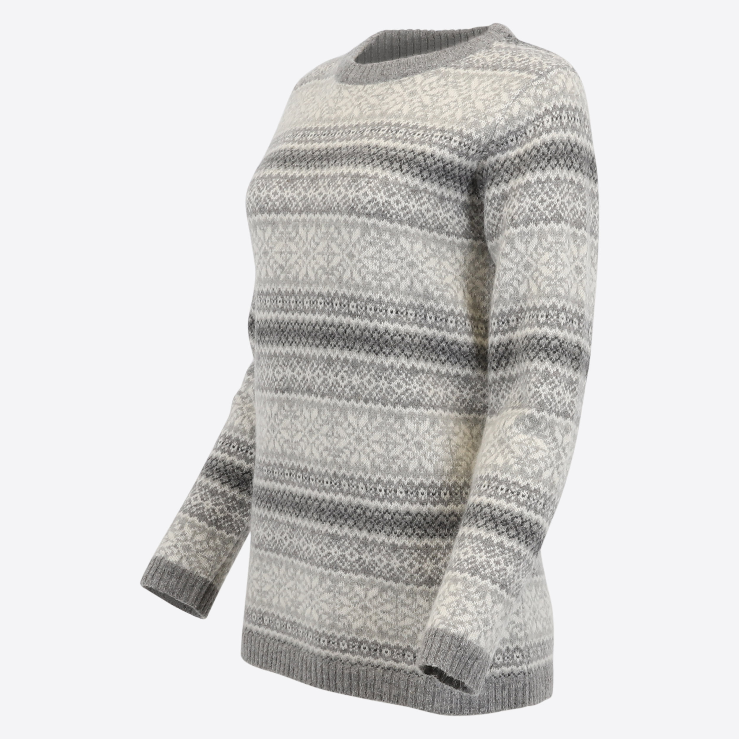Urður women's long wool sweater