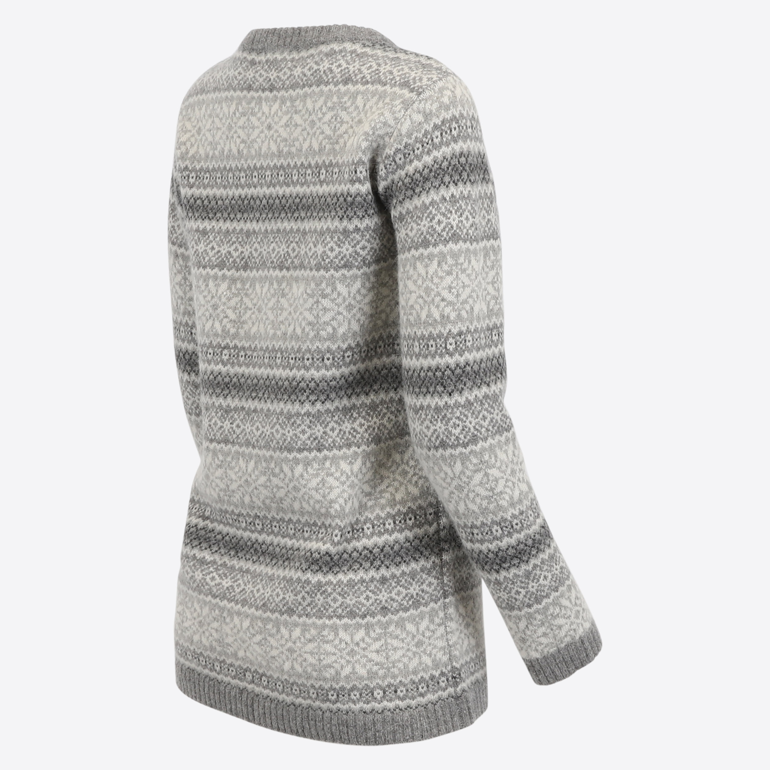 Urður women's long wool sweater