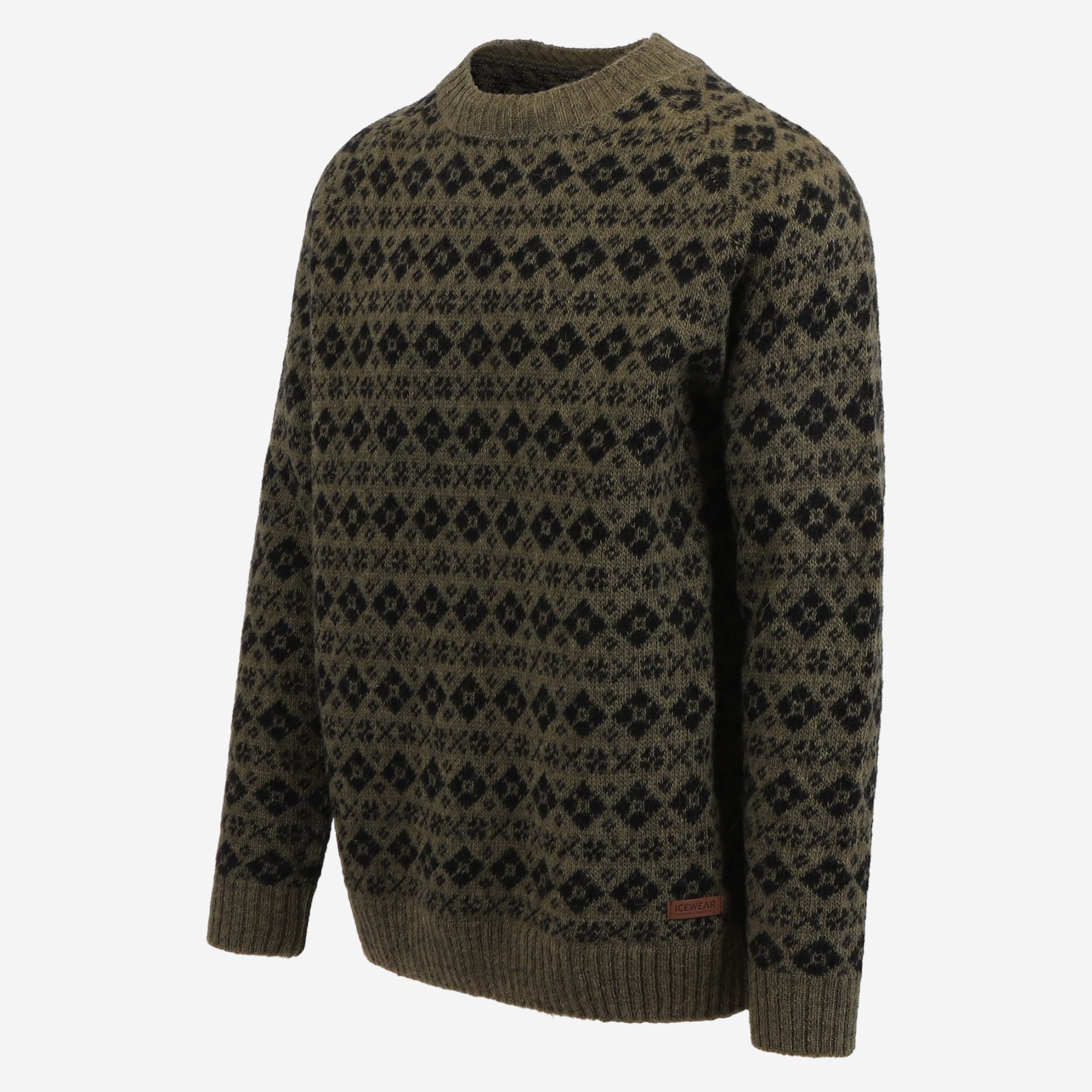 Vaglaskógur wool sweater diamant  