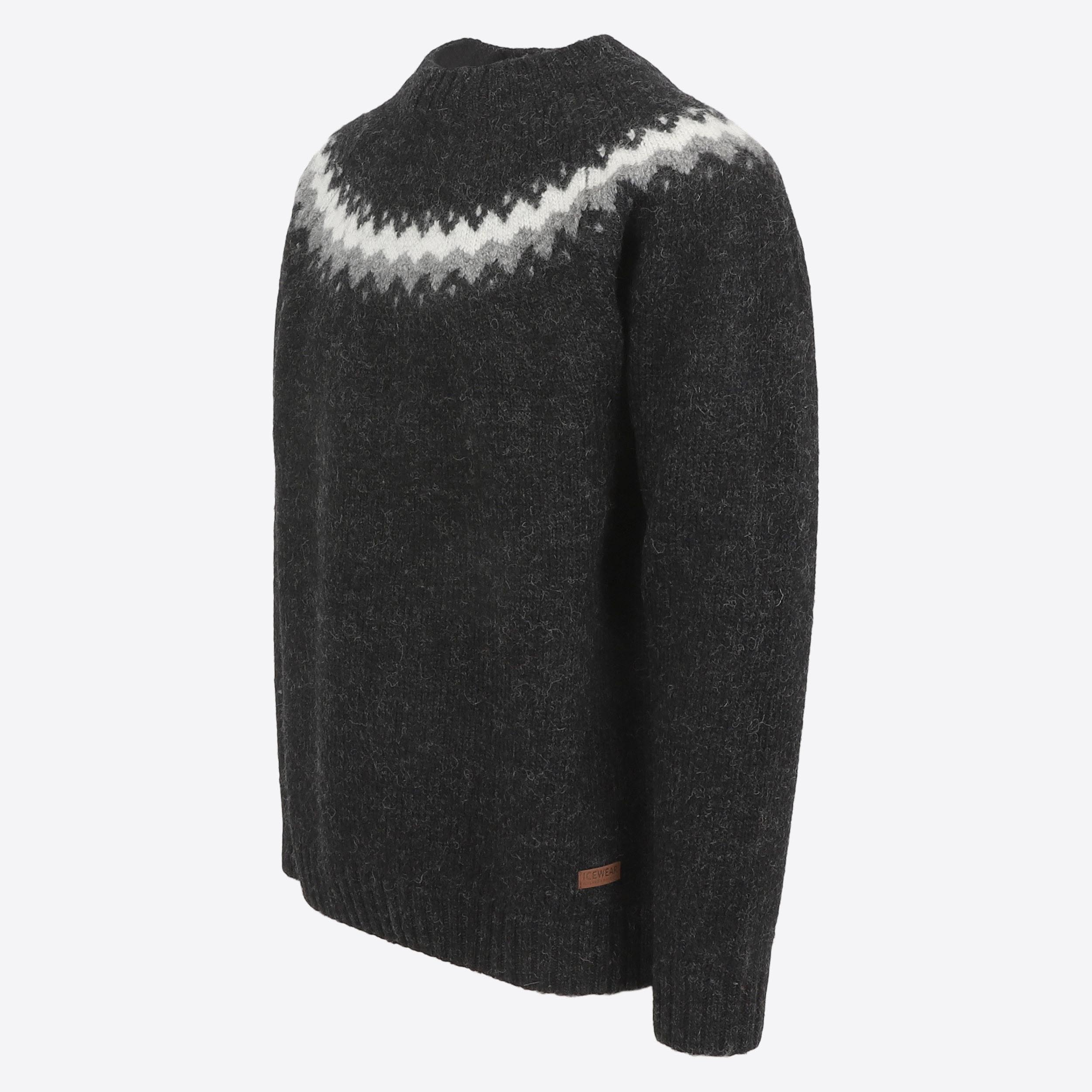 Vík Icelandic pattern wool pullover