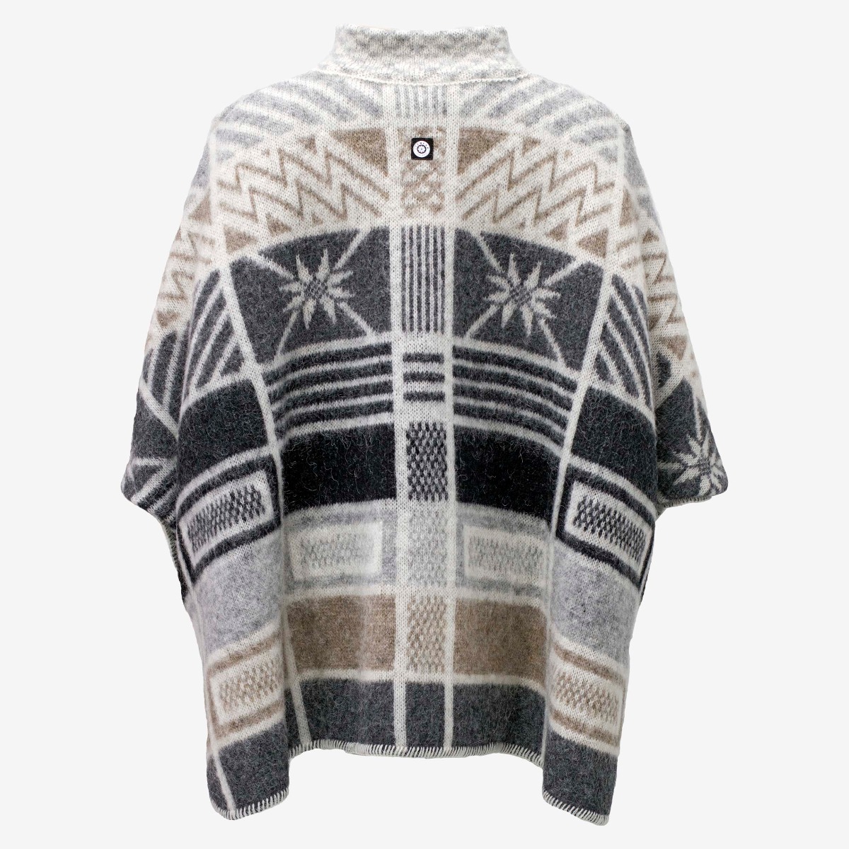 Ása poncho aus isländischer Wolle