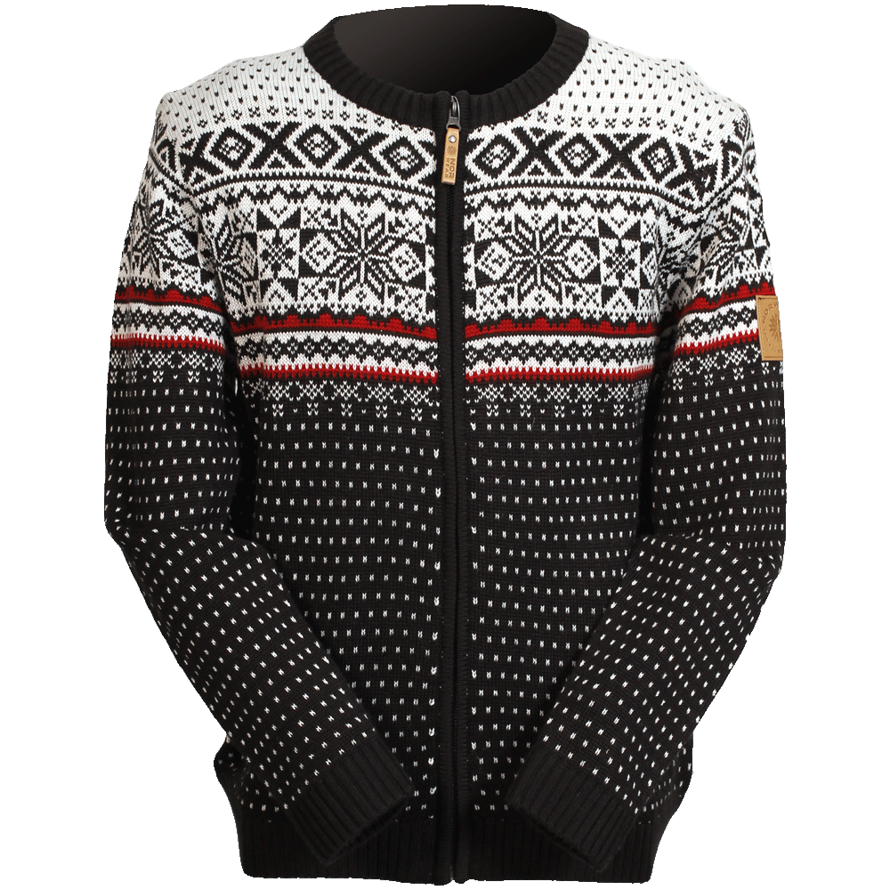 Magnús wool blend jumper with zip