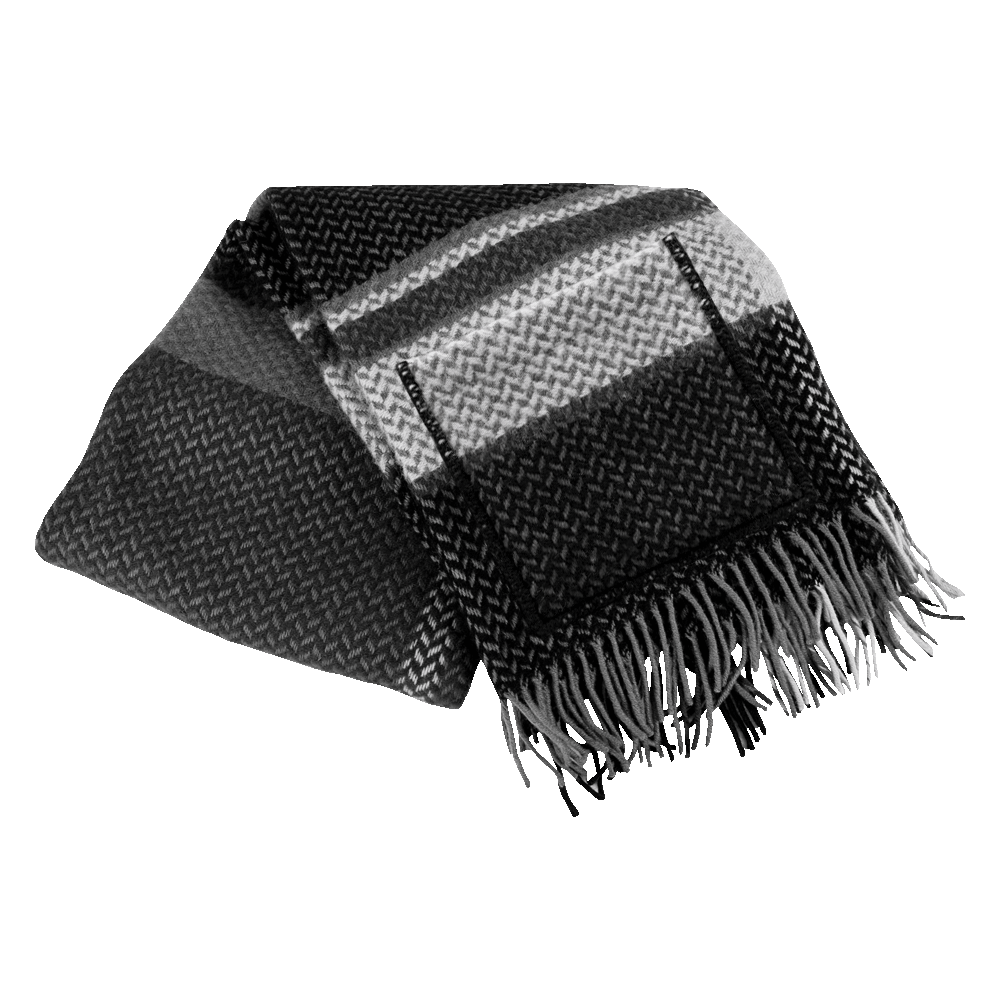 Funi wool shoulder blanket