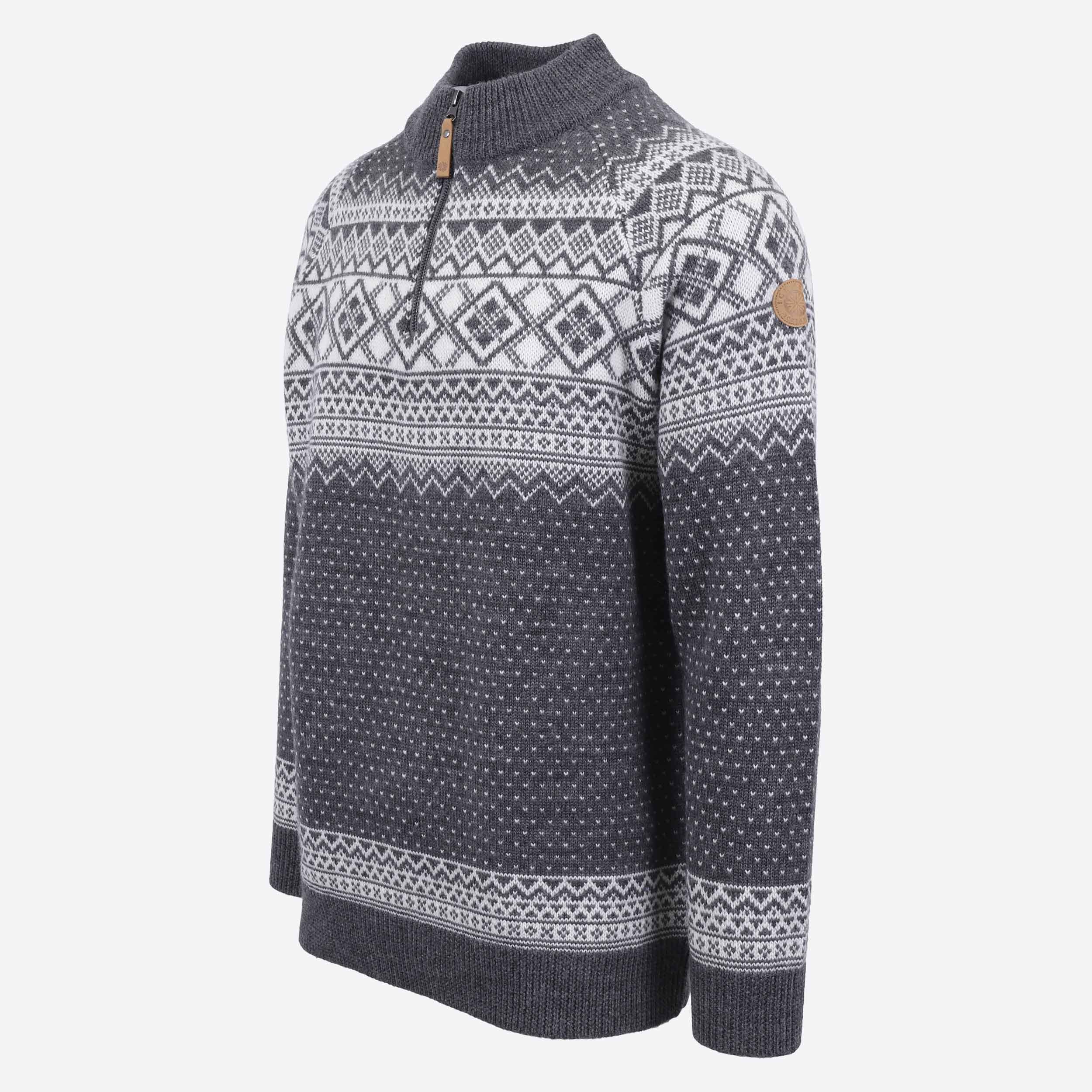 Alexander half-zip Merino Wool Sweater