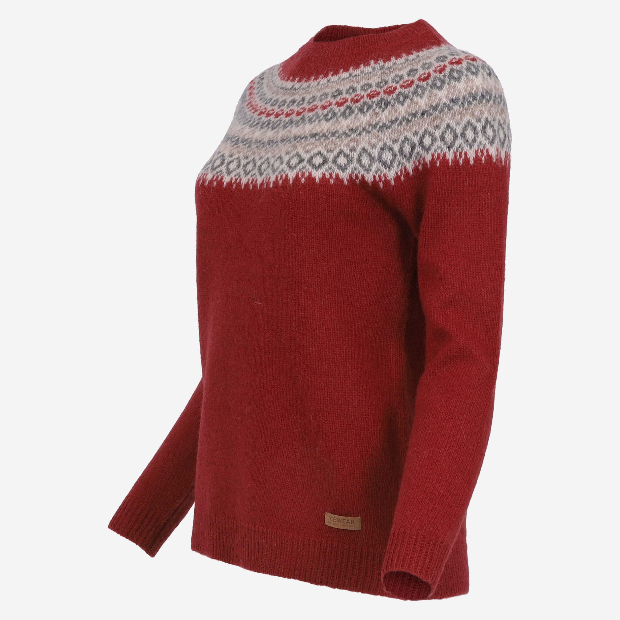 Fagradalsfjall Traditioneller Pullover aus isländischer Wolle