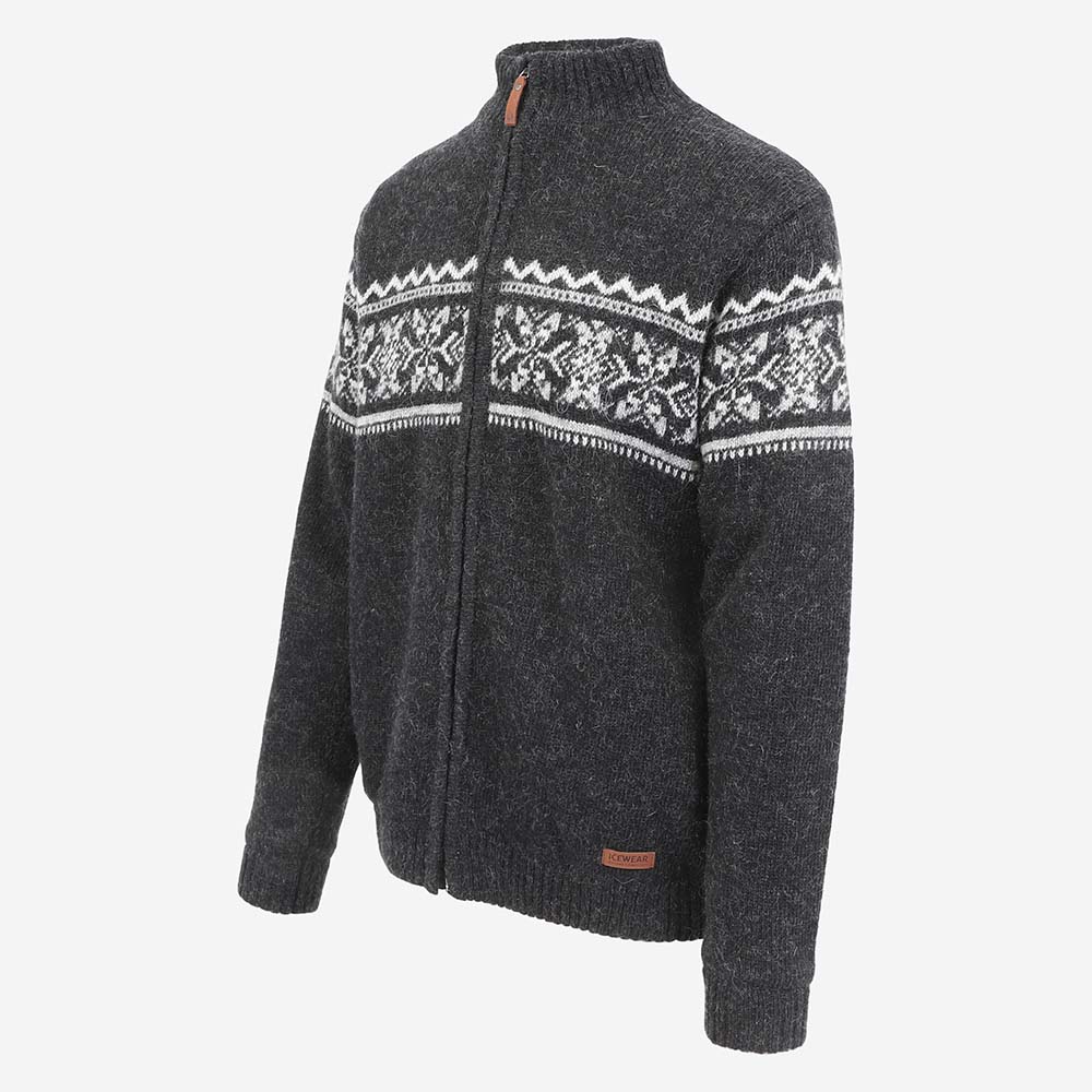 Borgarfjall veste-pull doublée
