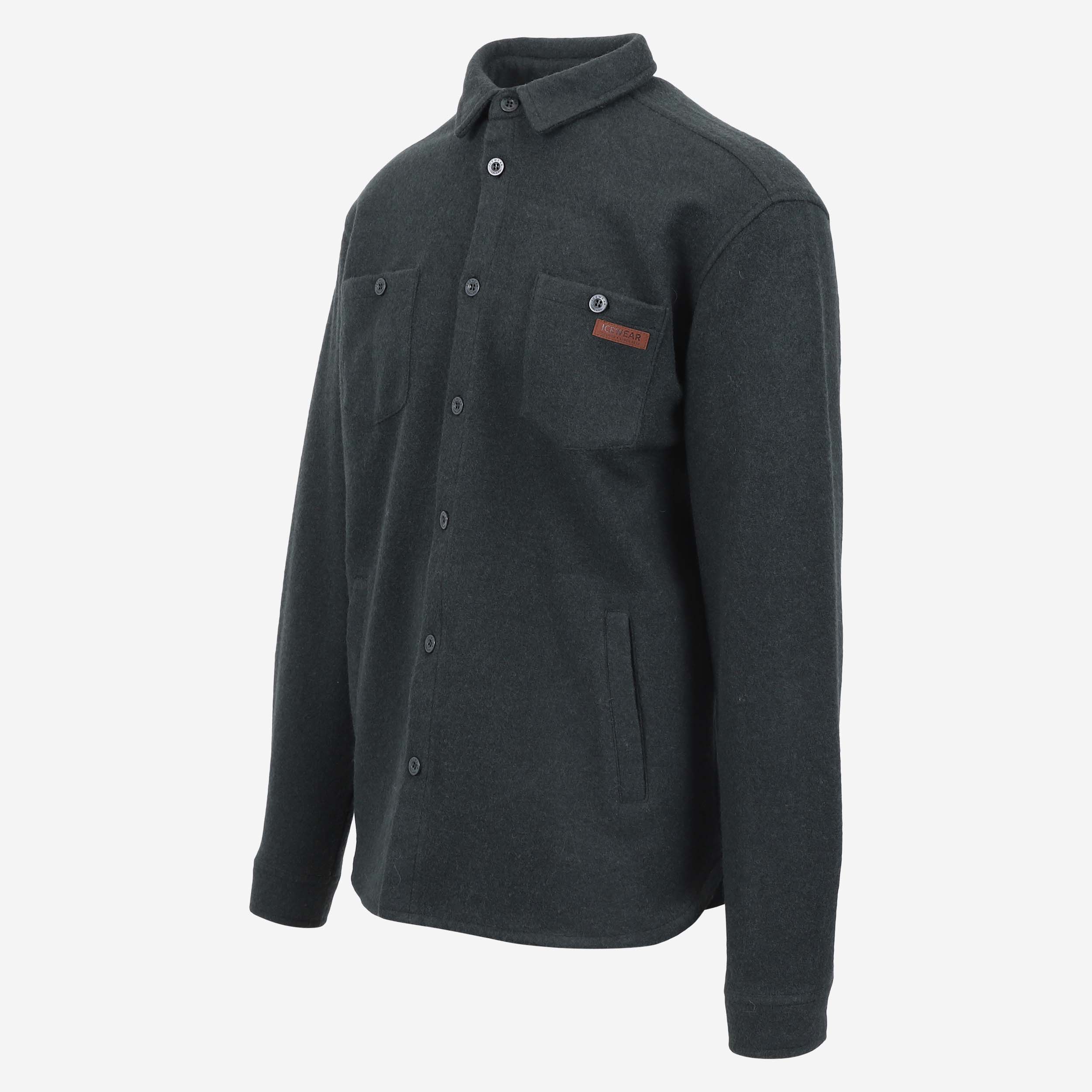 Skógarás 羊毛混纺衬衣