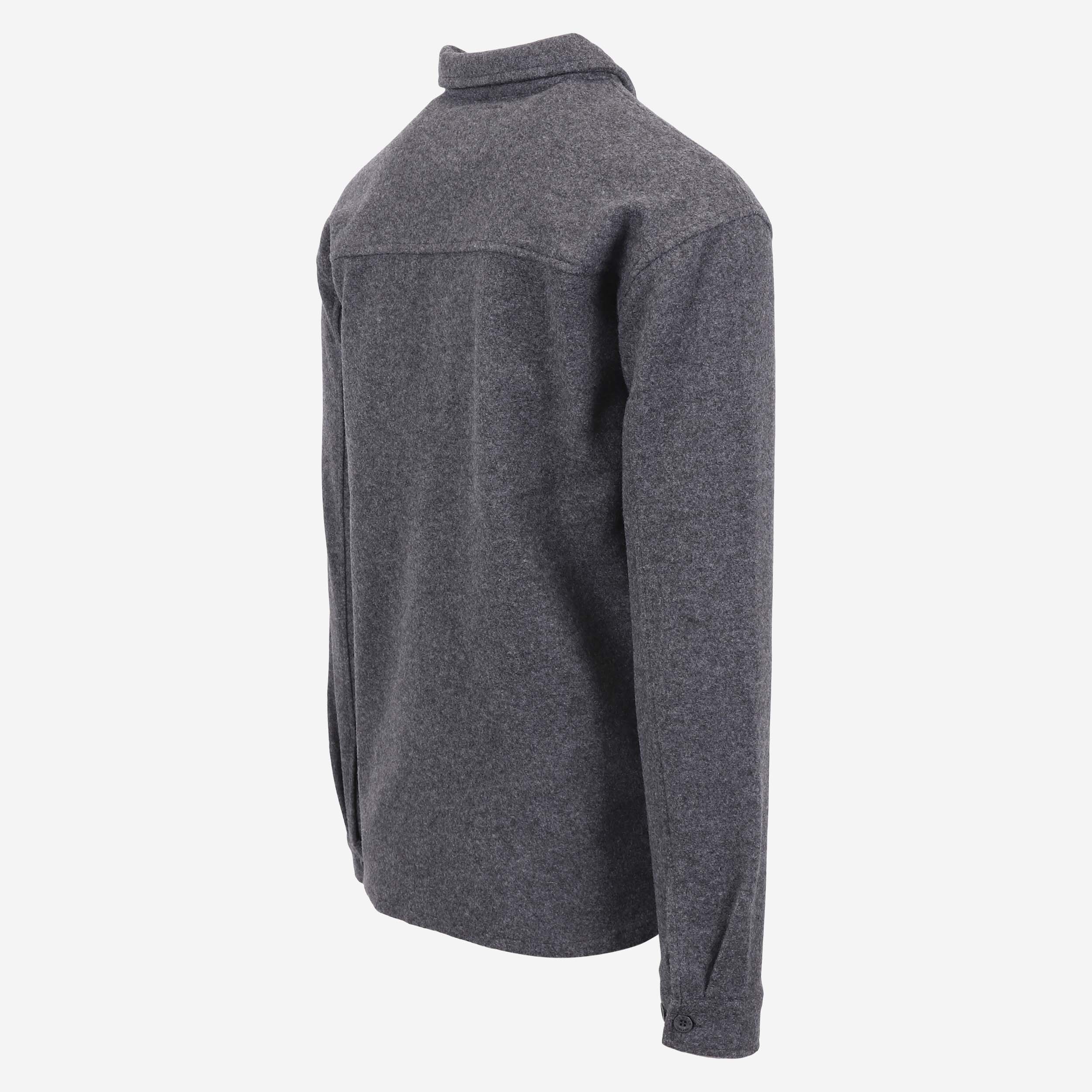 Skógarás wool fleece shacket 