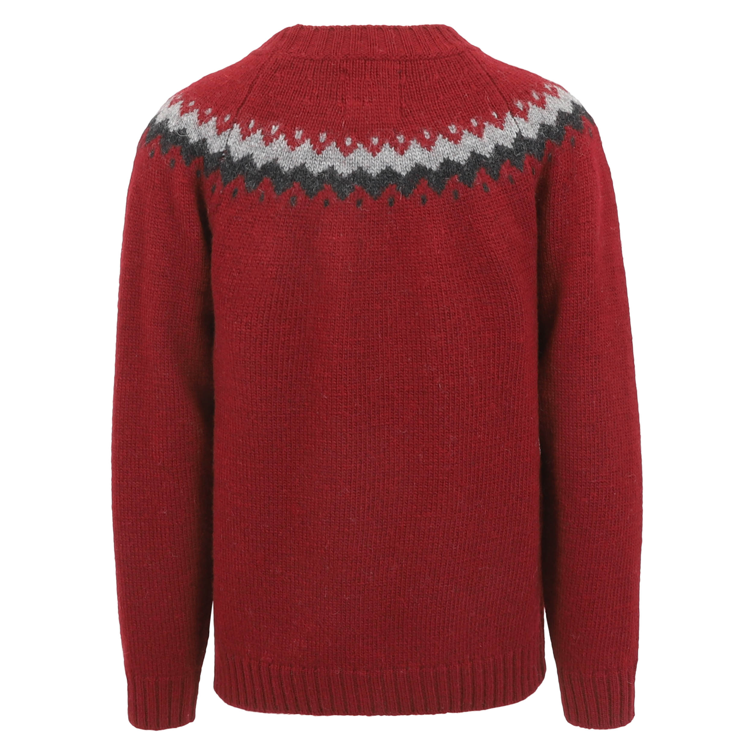 Vík Icelandic pattern wool pullover