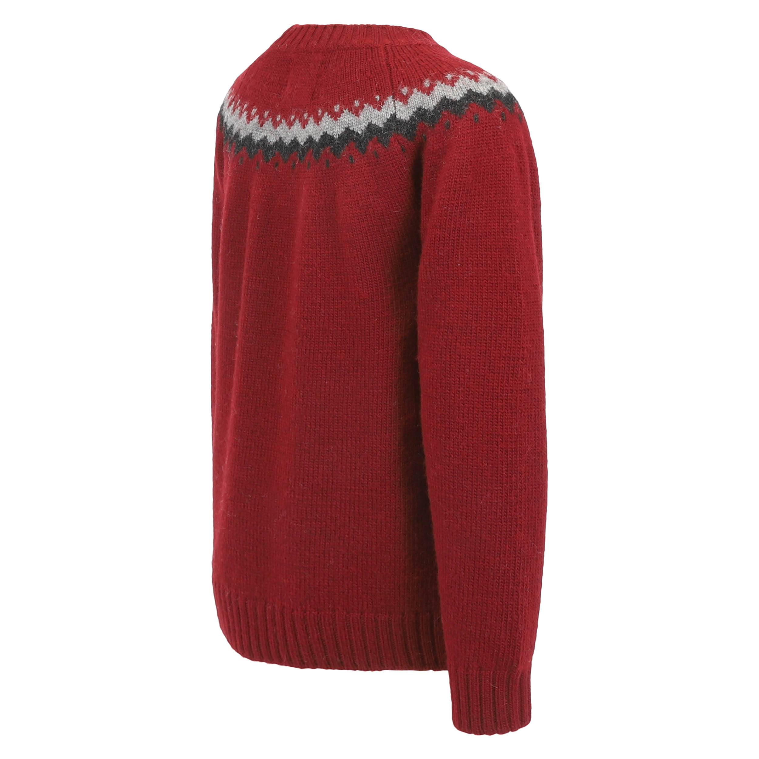 Vík Icelandic pattern wool pullover