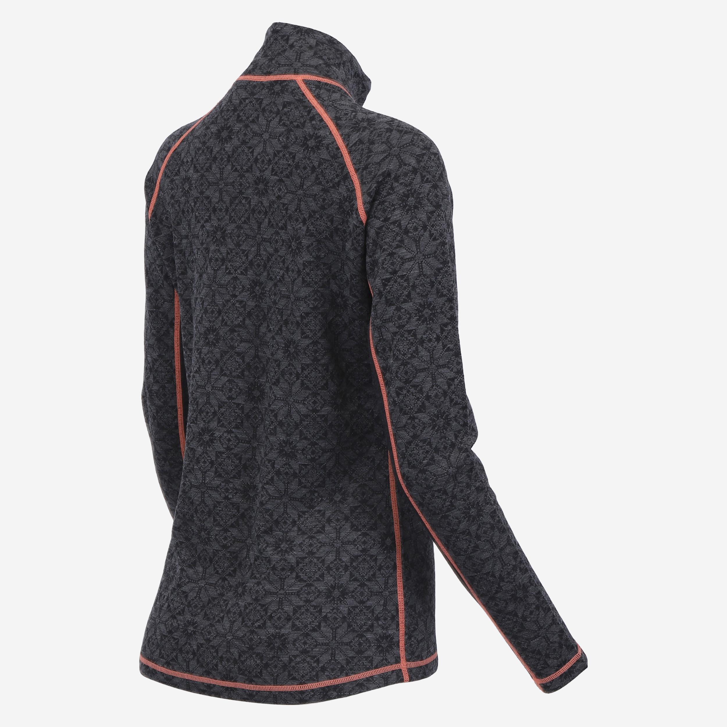 Hvitanes thermisches Damen-Wollshirt