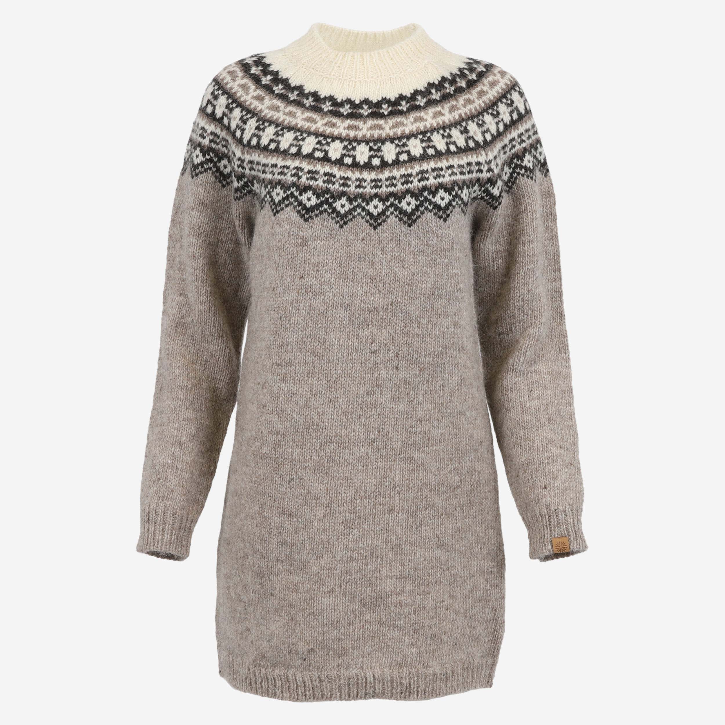Fróðný long wool sweater 