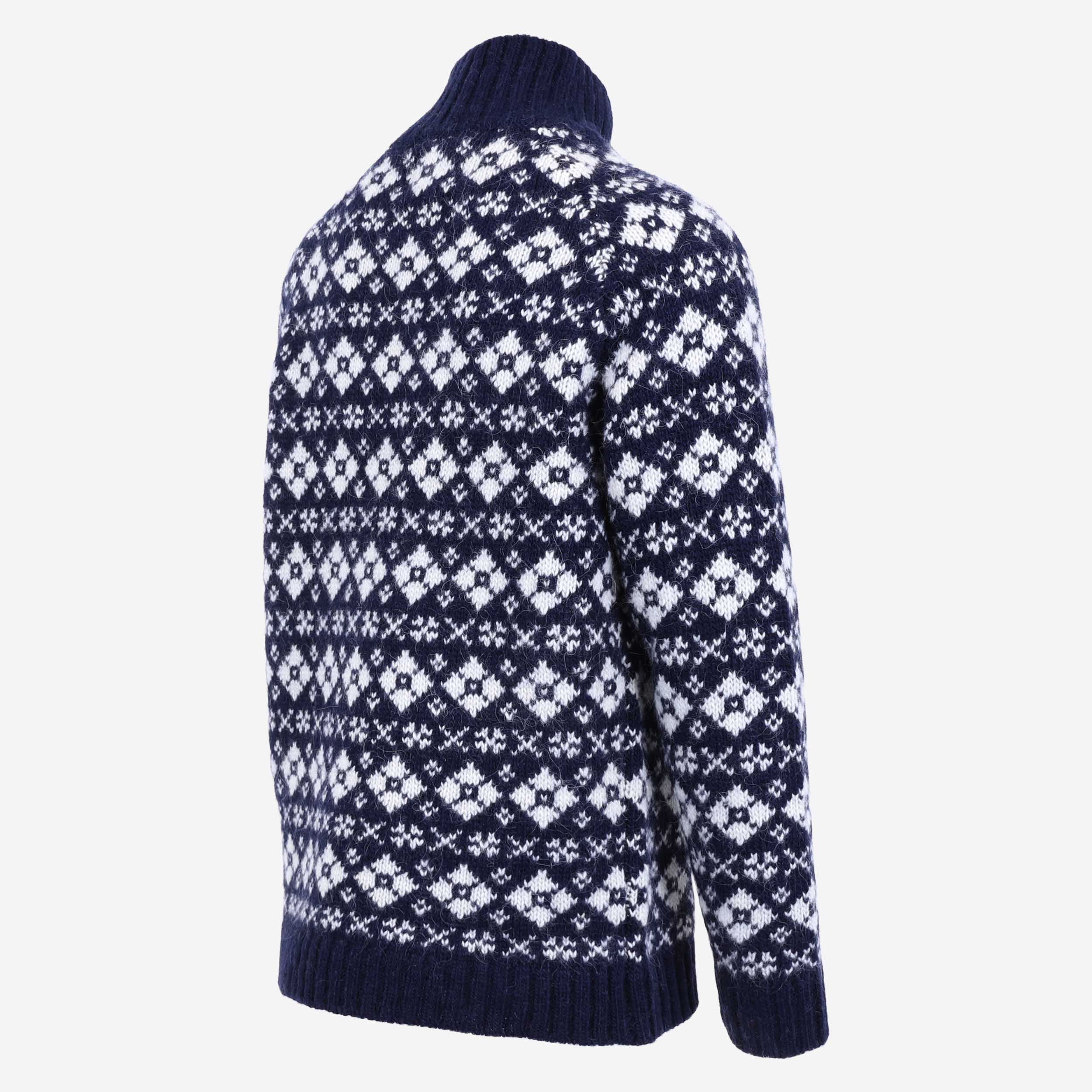 Gestur cowl neck Wool Nordic Sweater