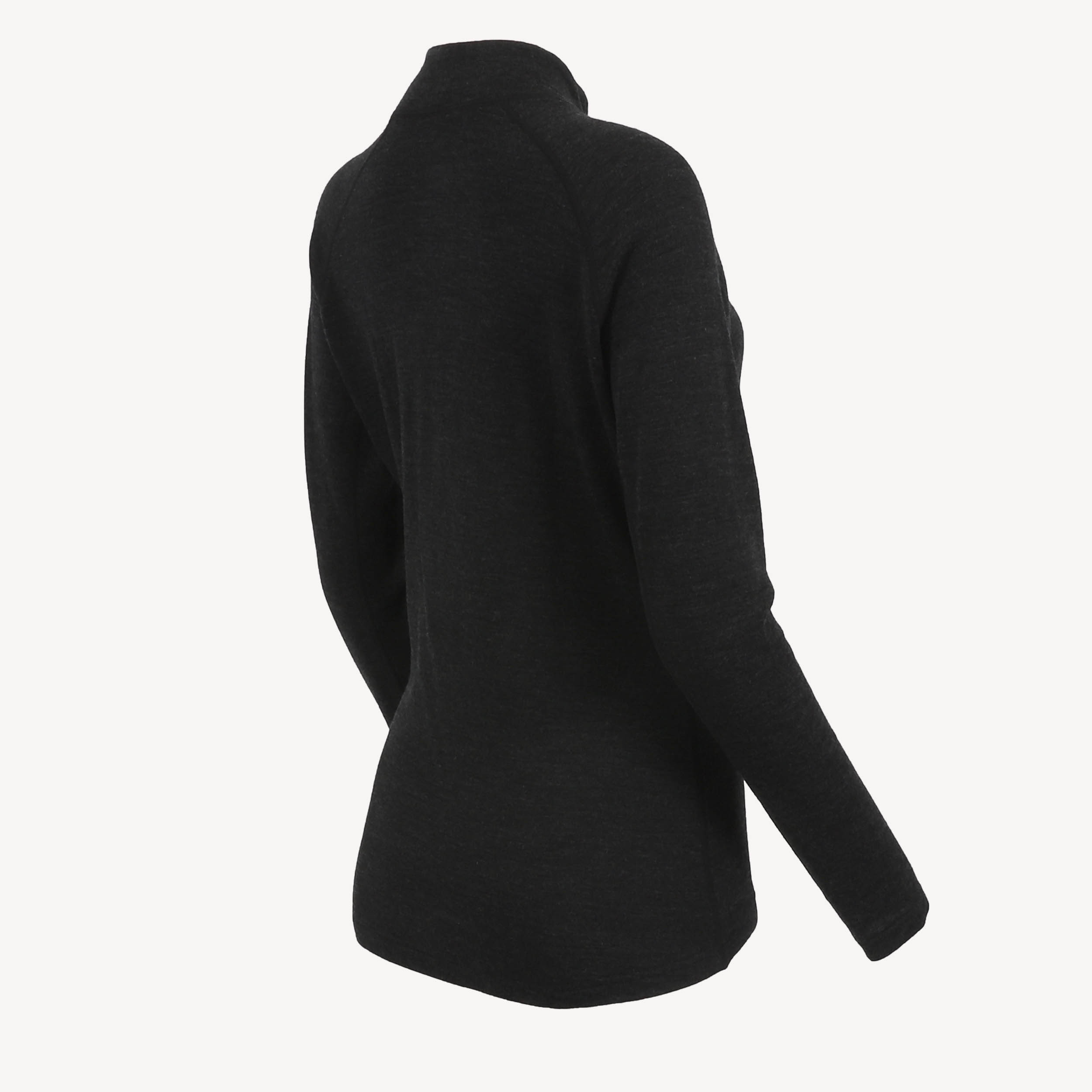 Drangsnes pull merino à demi-zip