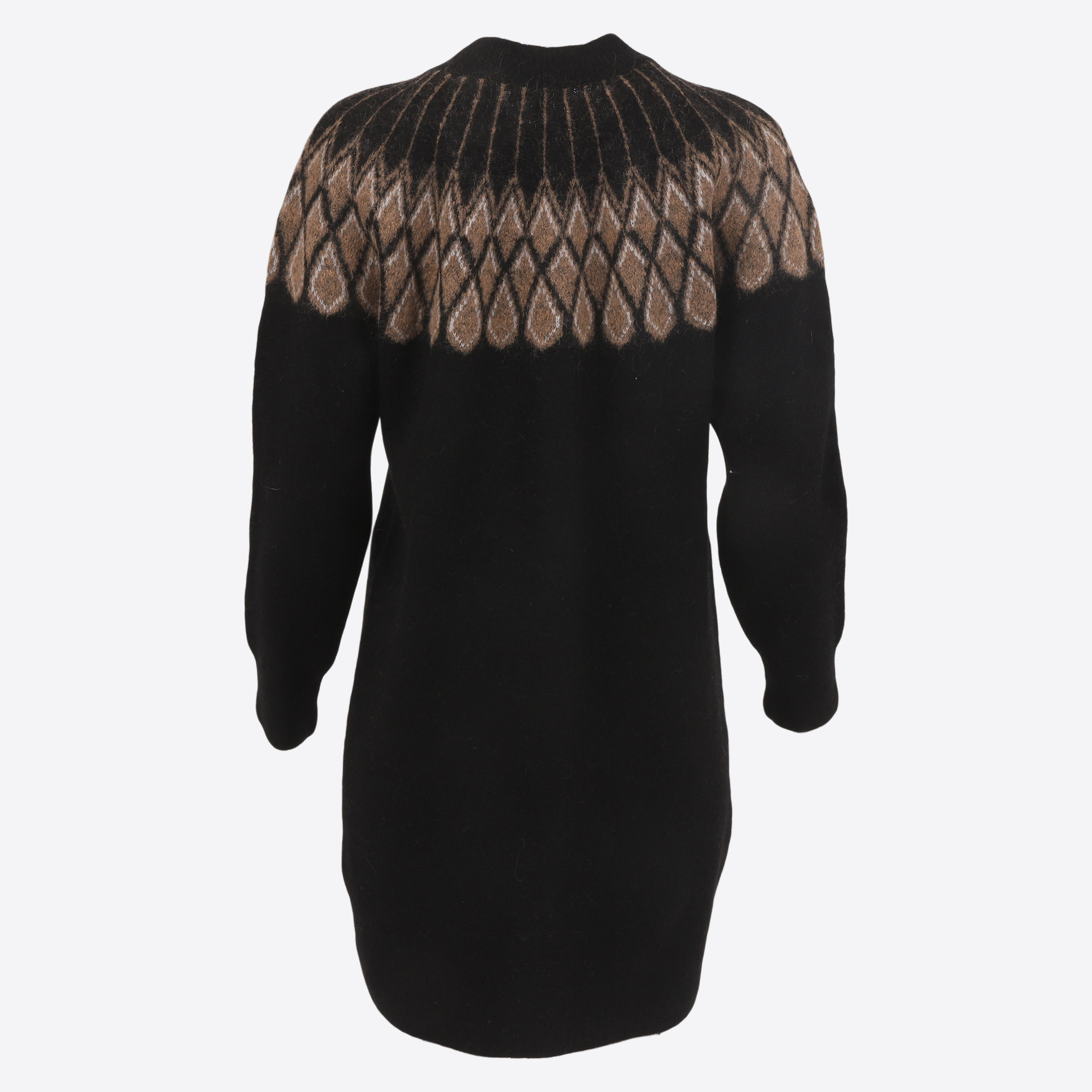 Ásbyrgi Strickjacke aus einer Woll-Mohair-Mischung 