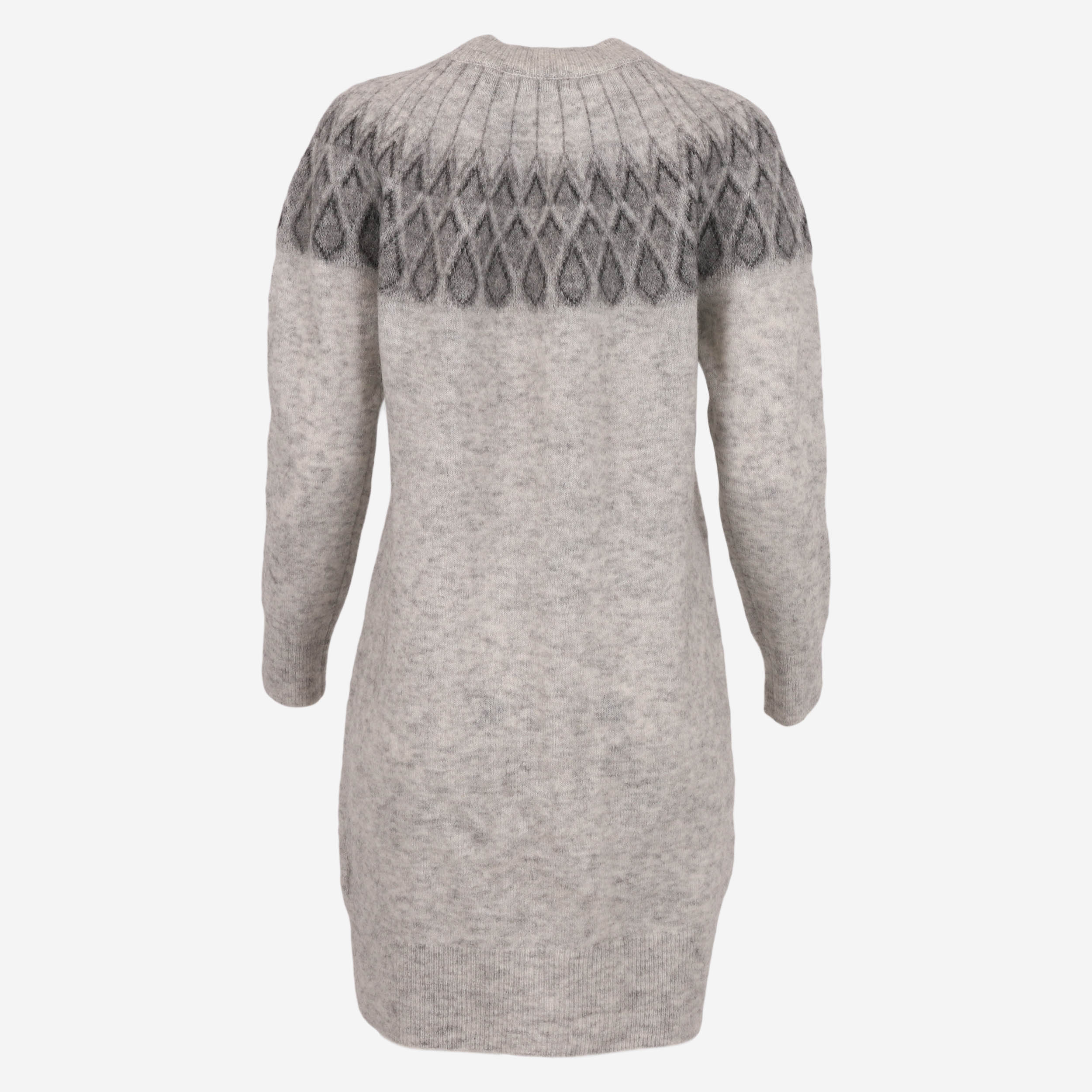 ÁSBYRGI síð mohair ullarpeysa