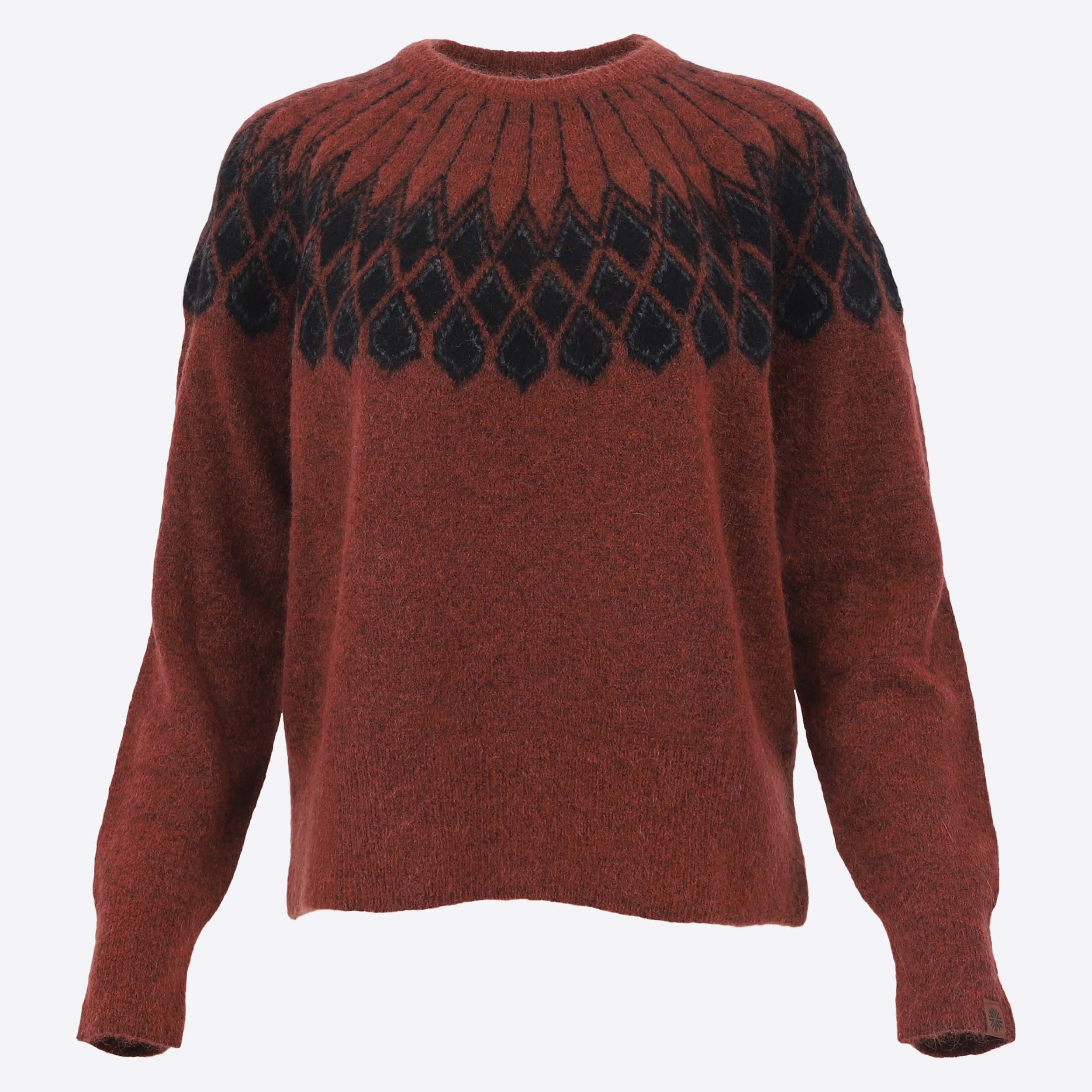 Ásbyrgi mohair wool sweater