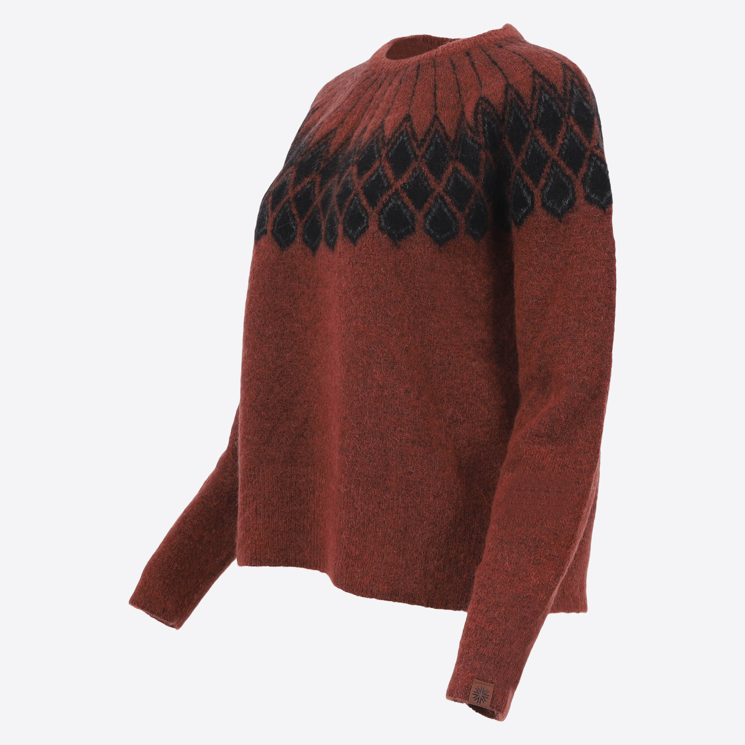 Ásbyrgi mohair wool sweater