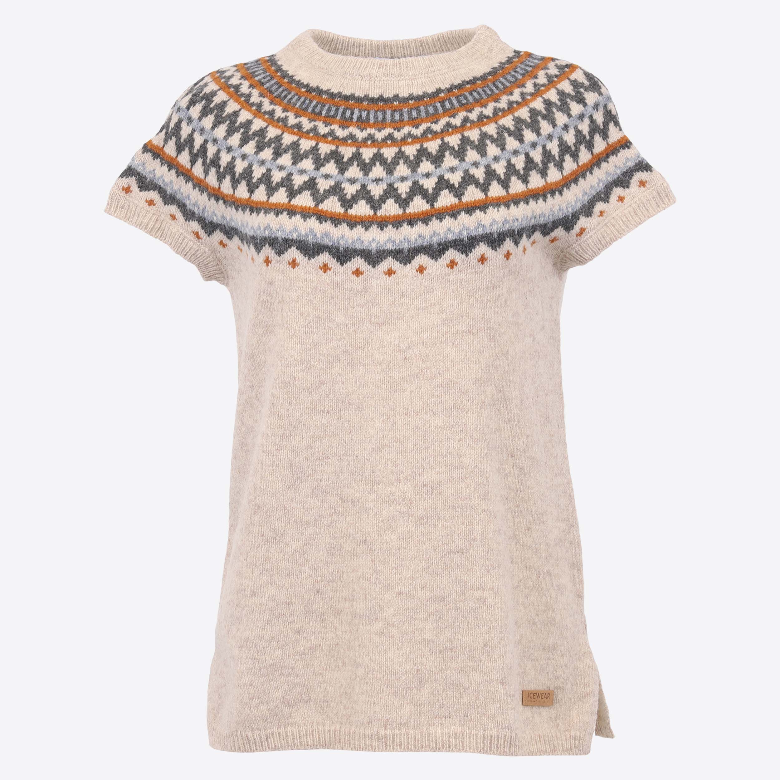 Dyngjufjöll Nordische Weste aus Wolle