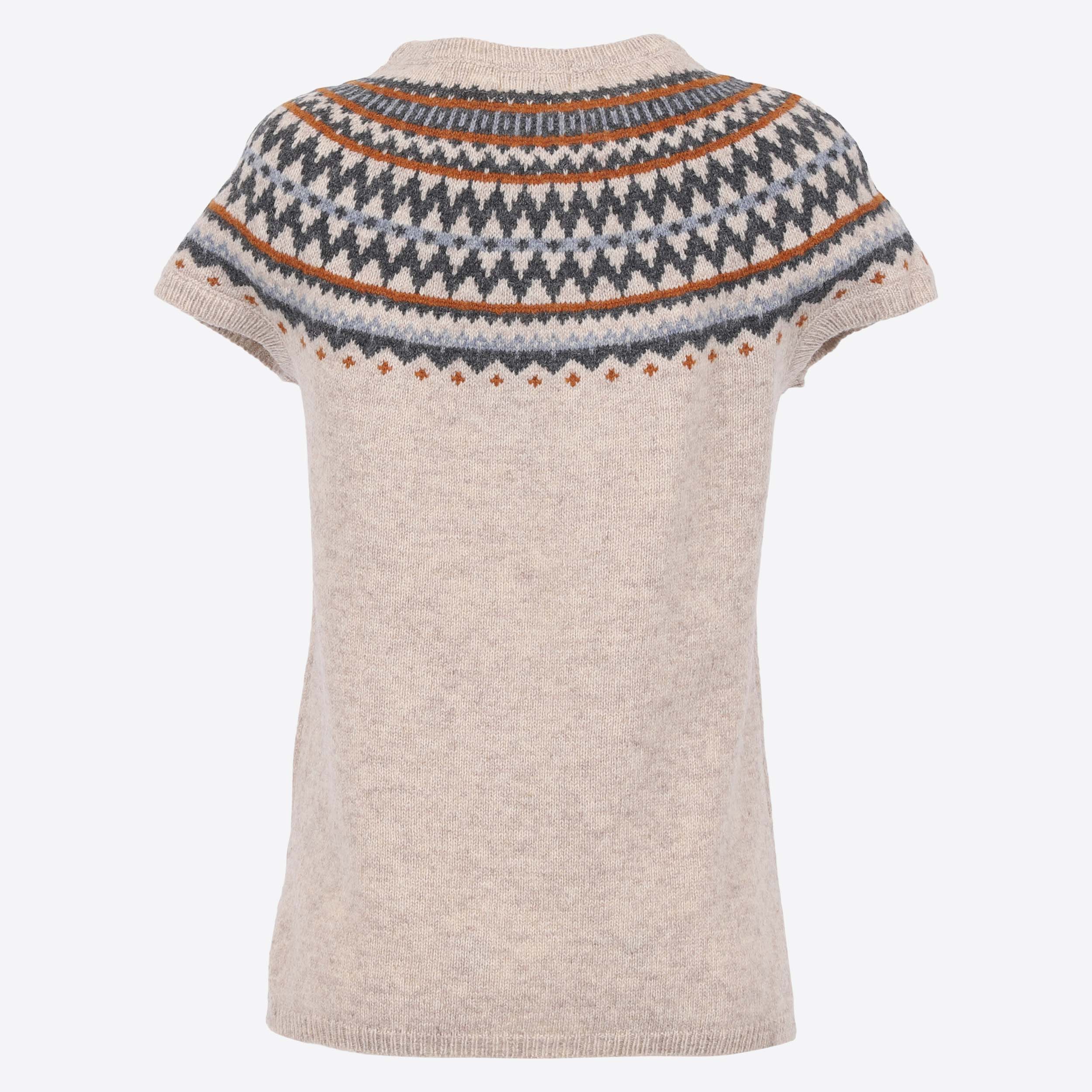 Dyngjufjöll Nordische Weste aus Wolle