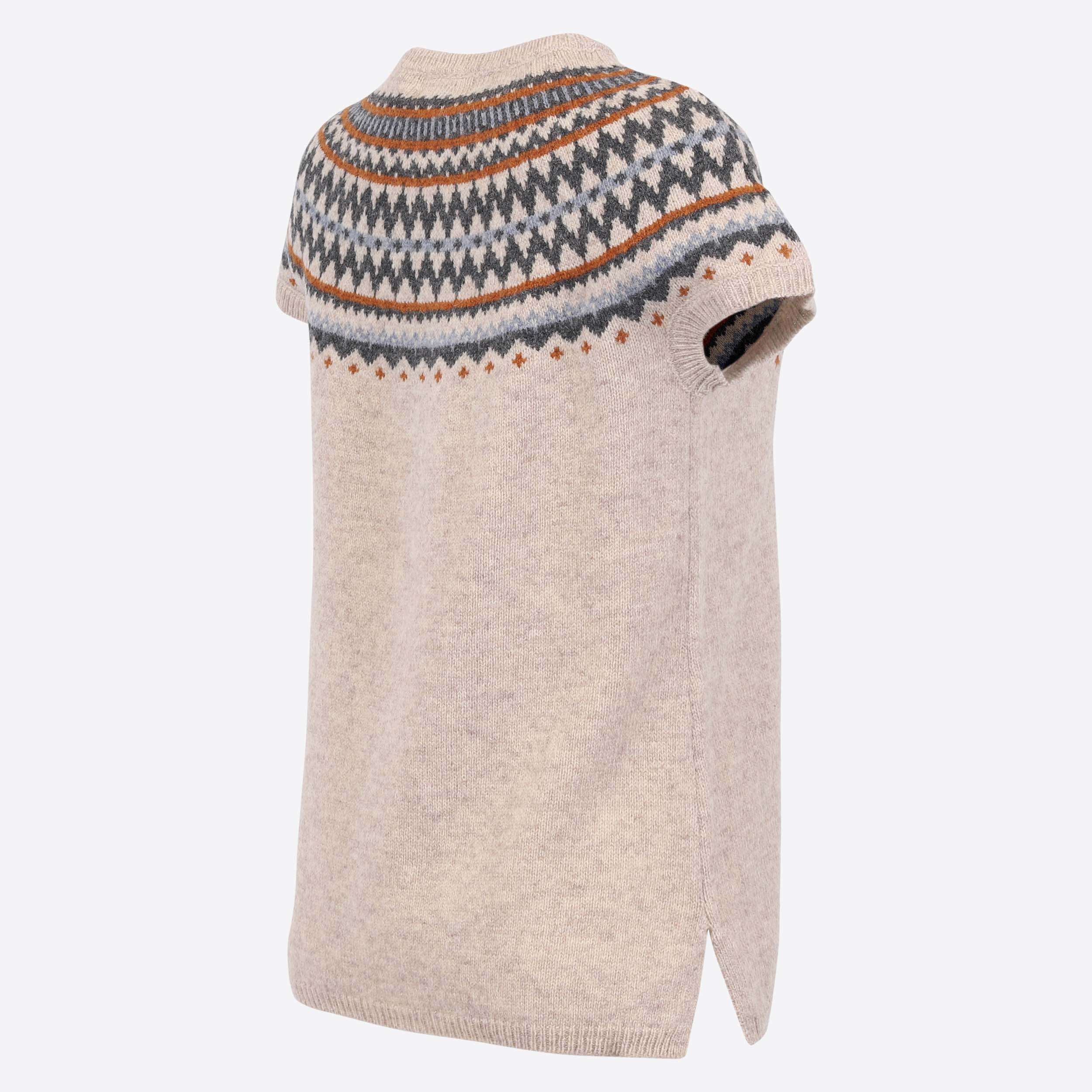 Dyngjufjöll Nordische Weste aus Wolle