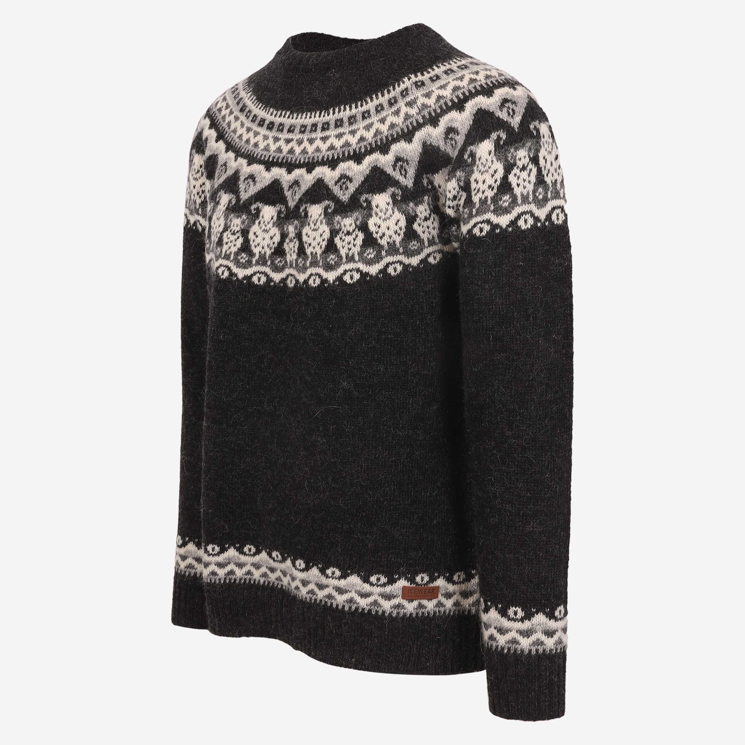 Lukka Icelandic wool sheep sweater 