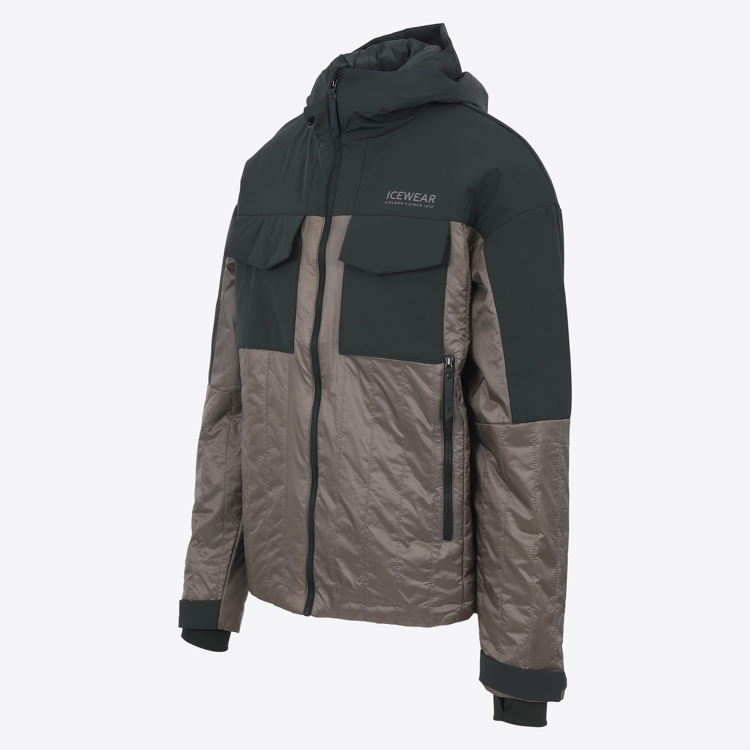 Black sheep Icelandic wool filled jackets