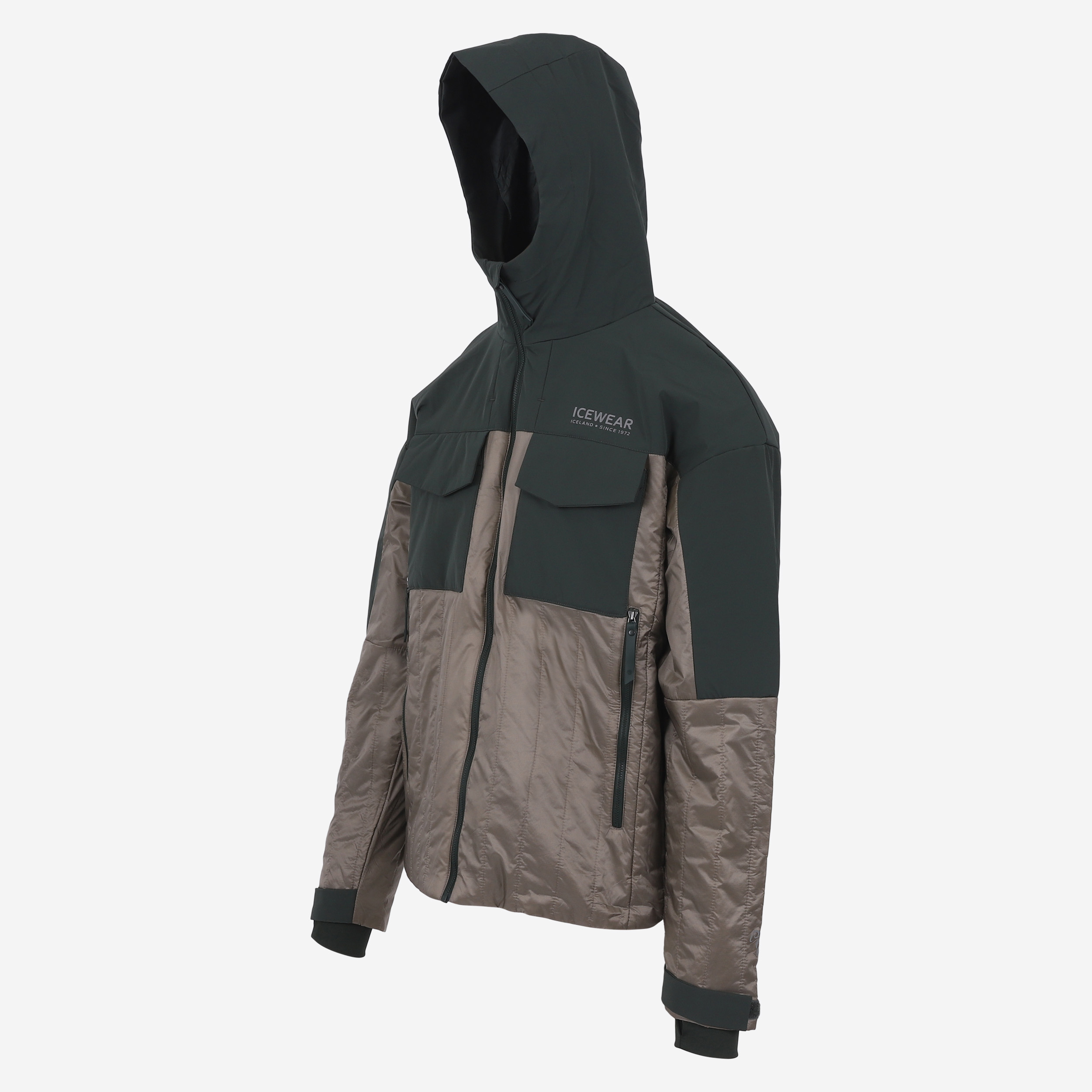 Black sheep Icelandic wool filled jackets