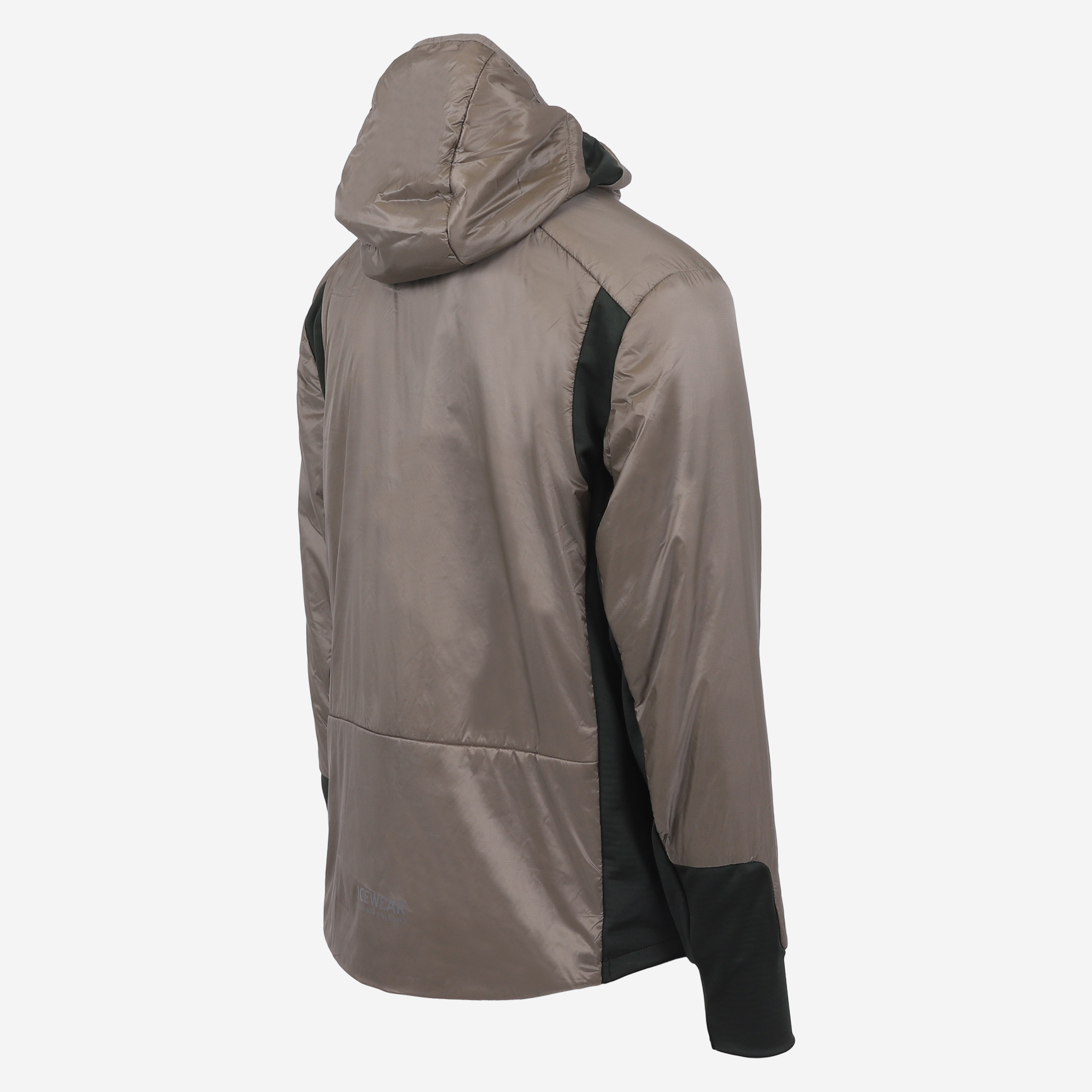 Veste à capuche Black sheep en laine islandaise 