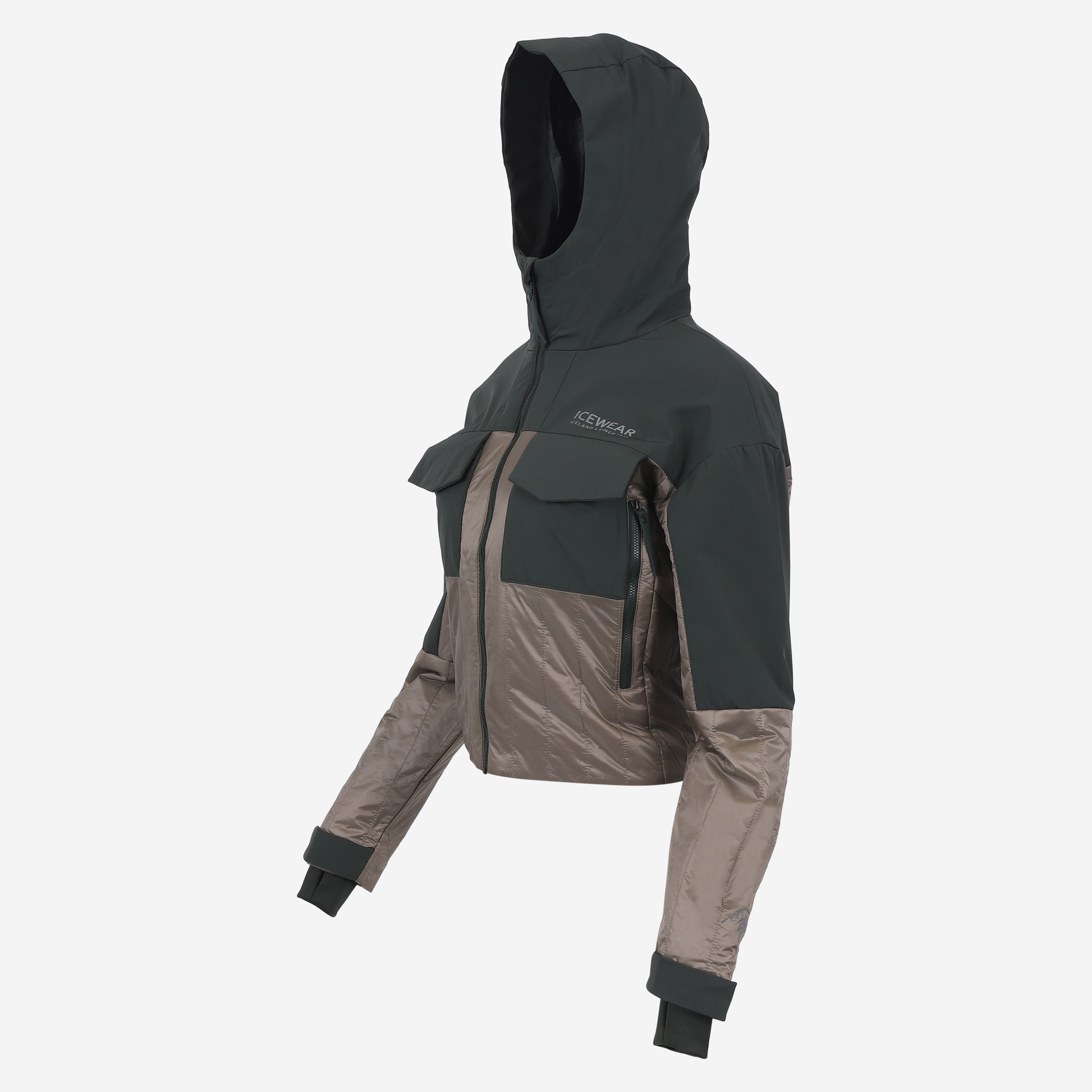 BLACK SHEEP dömujakki með íslenskri ullarfyllingu