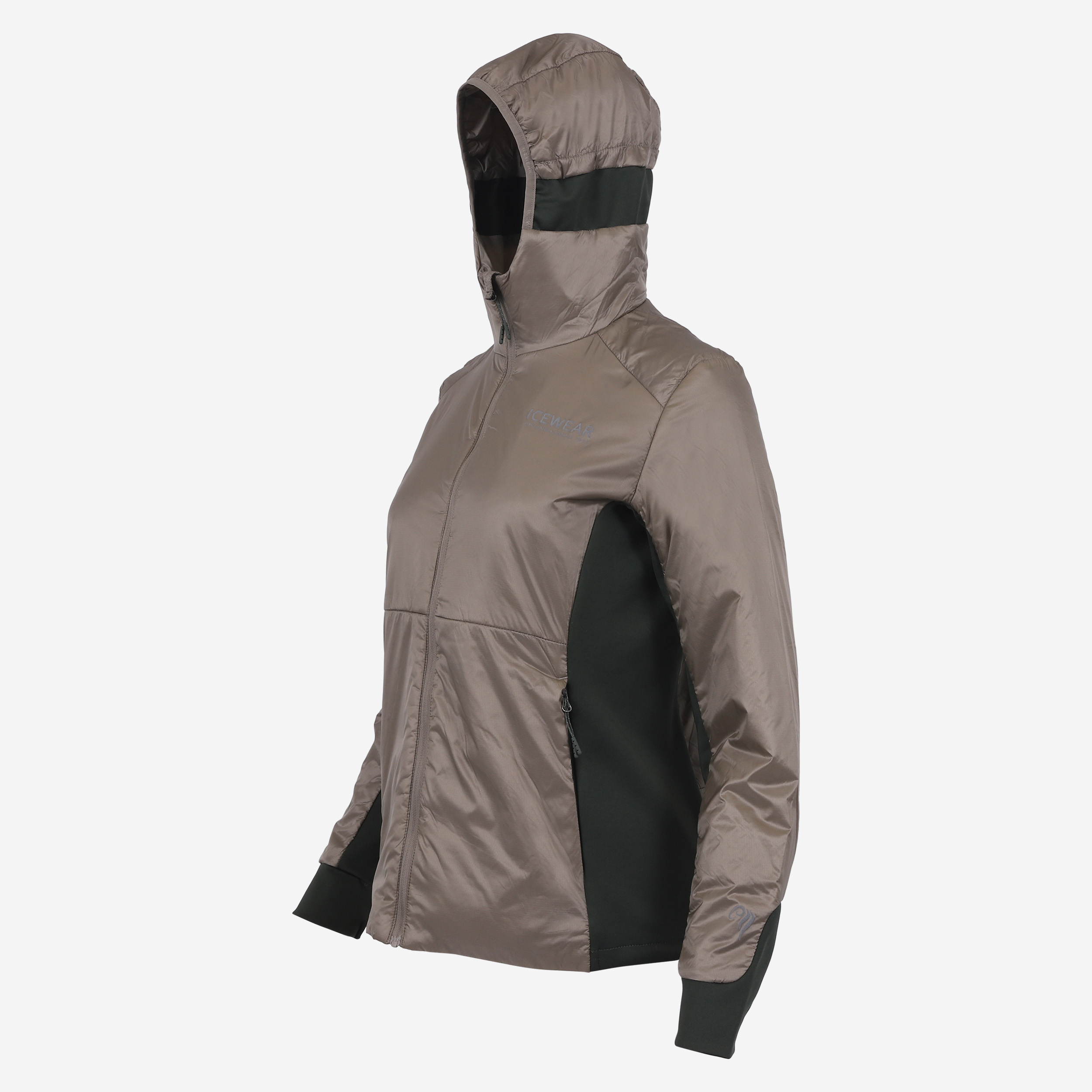 BLACK SHEEP léttur dömujakki með íslenskri ullarfyllingu