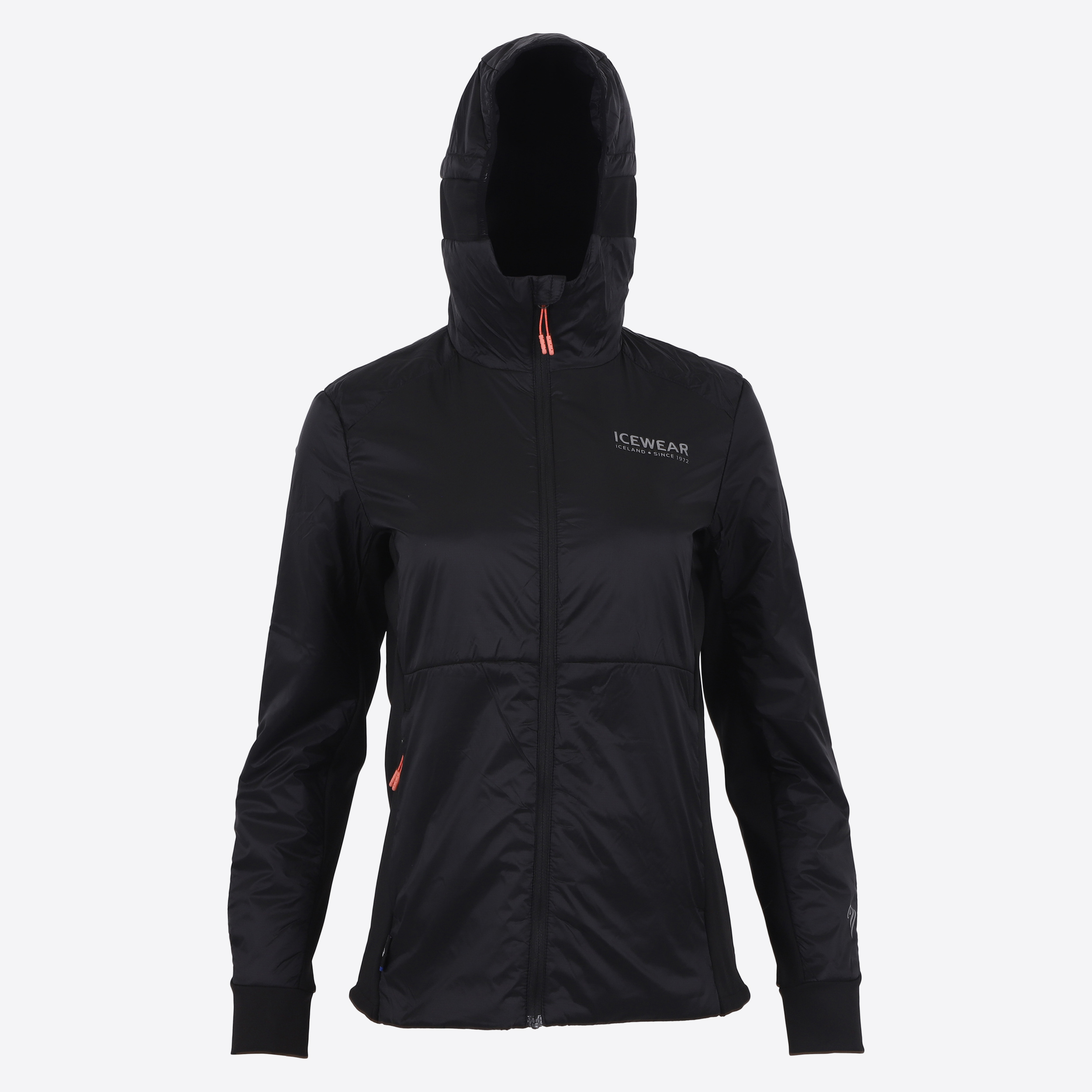 Black sheep-Kapuzenjacken mit Isländische Wolle Füllung 