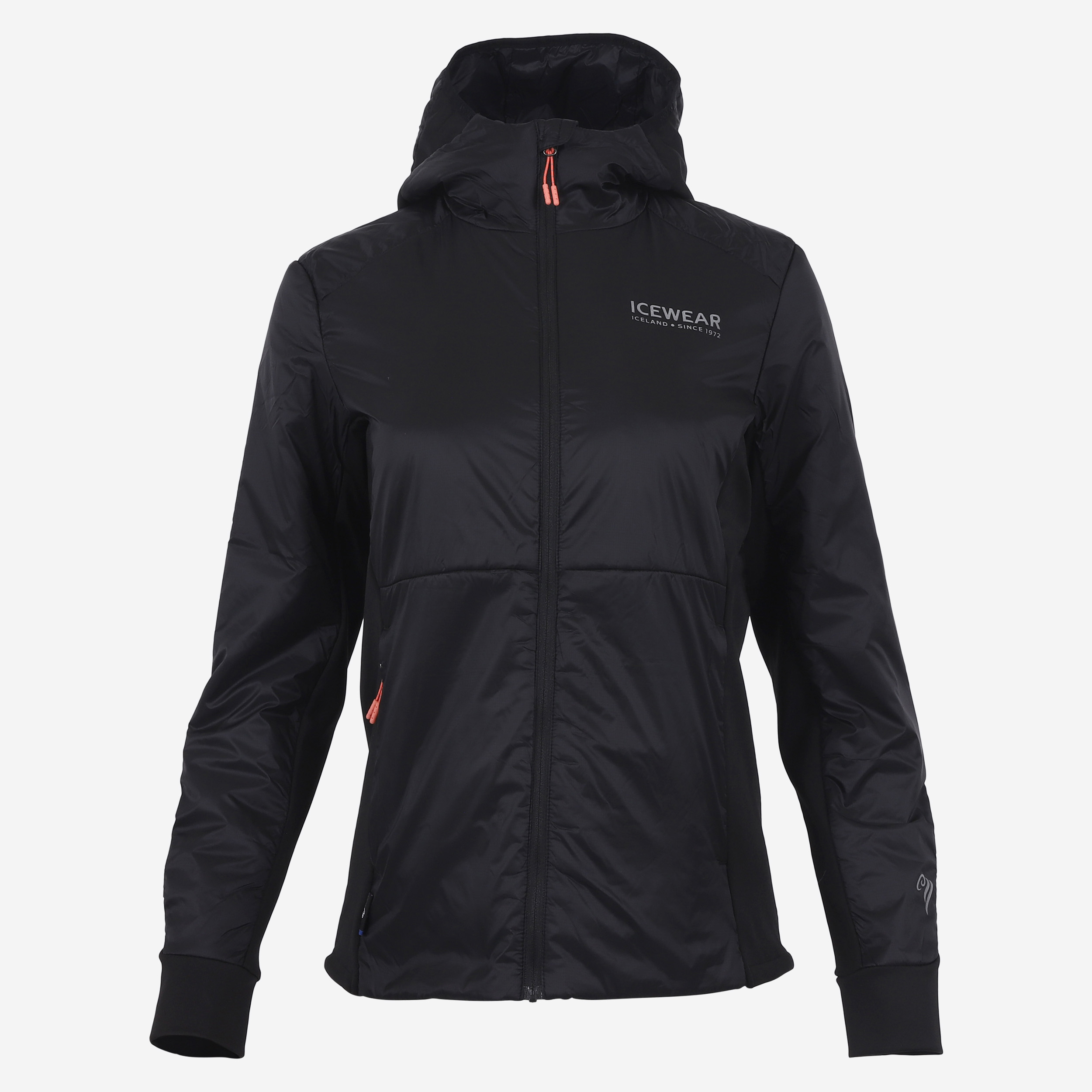 Black sheep-Kapuzenjacken mit Isländische Wolle Füllung 