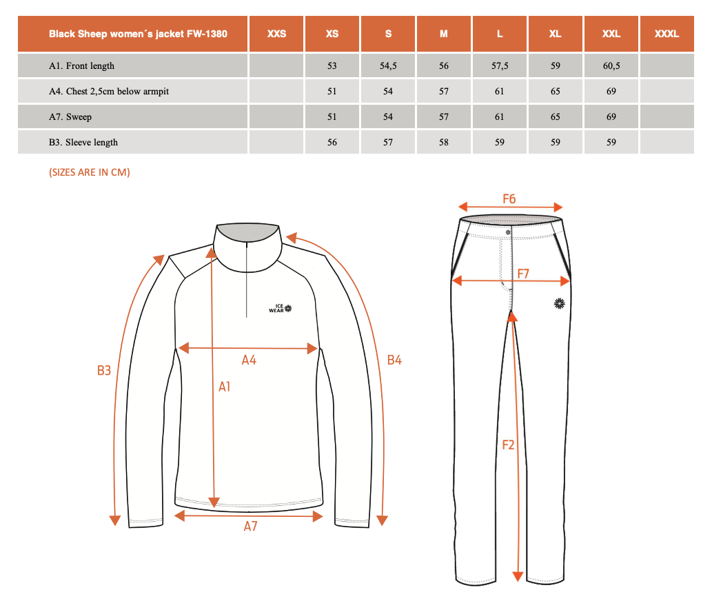 BLACK SHEEP dömujakki með íslenskri ullarfyllingu