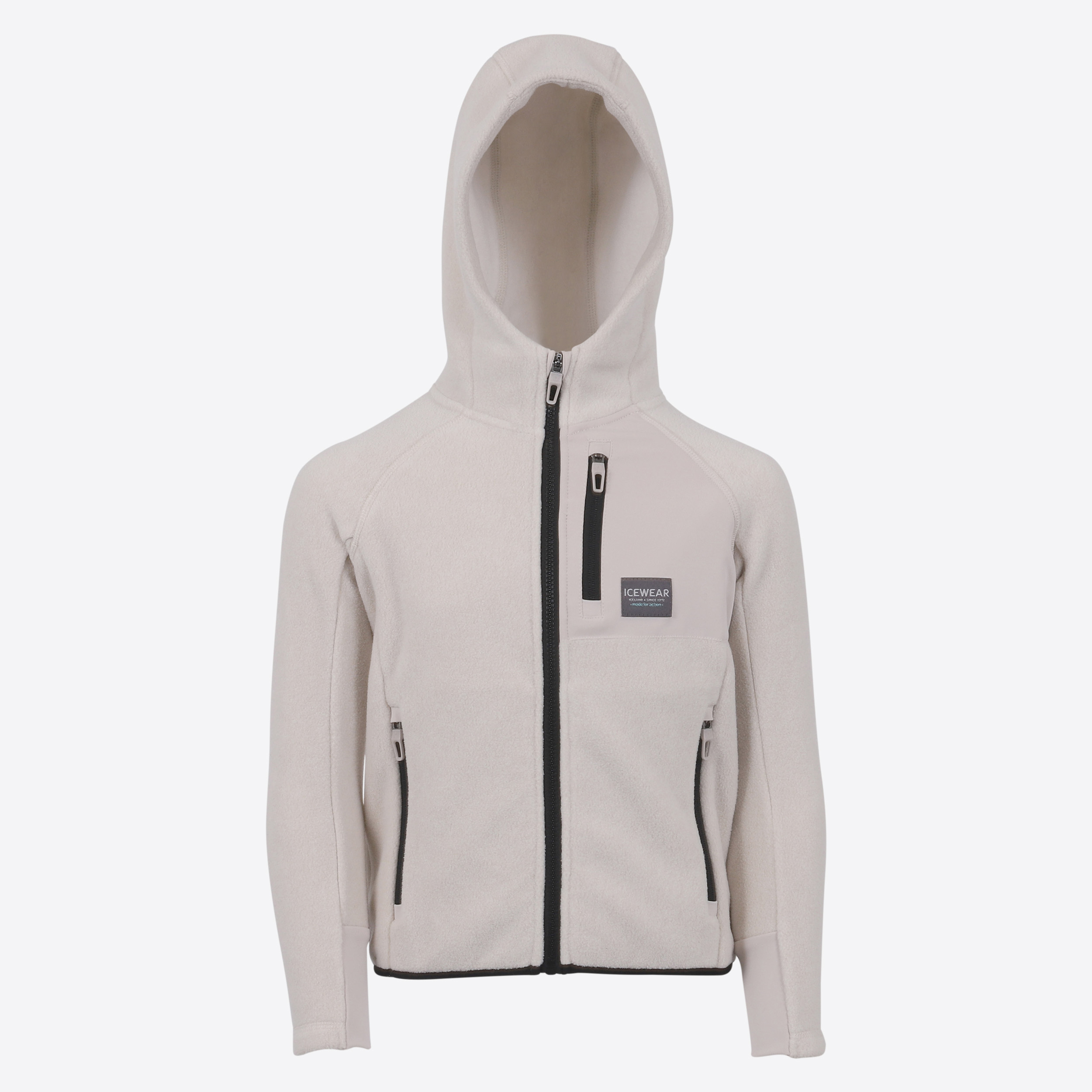 SPRUNGA barna-flíspeysa