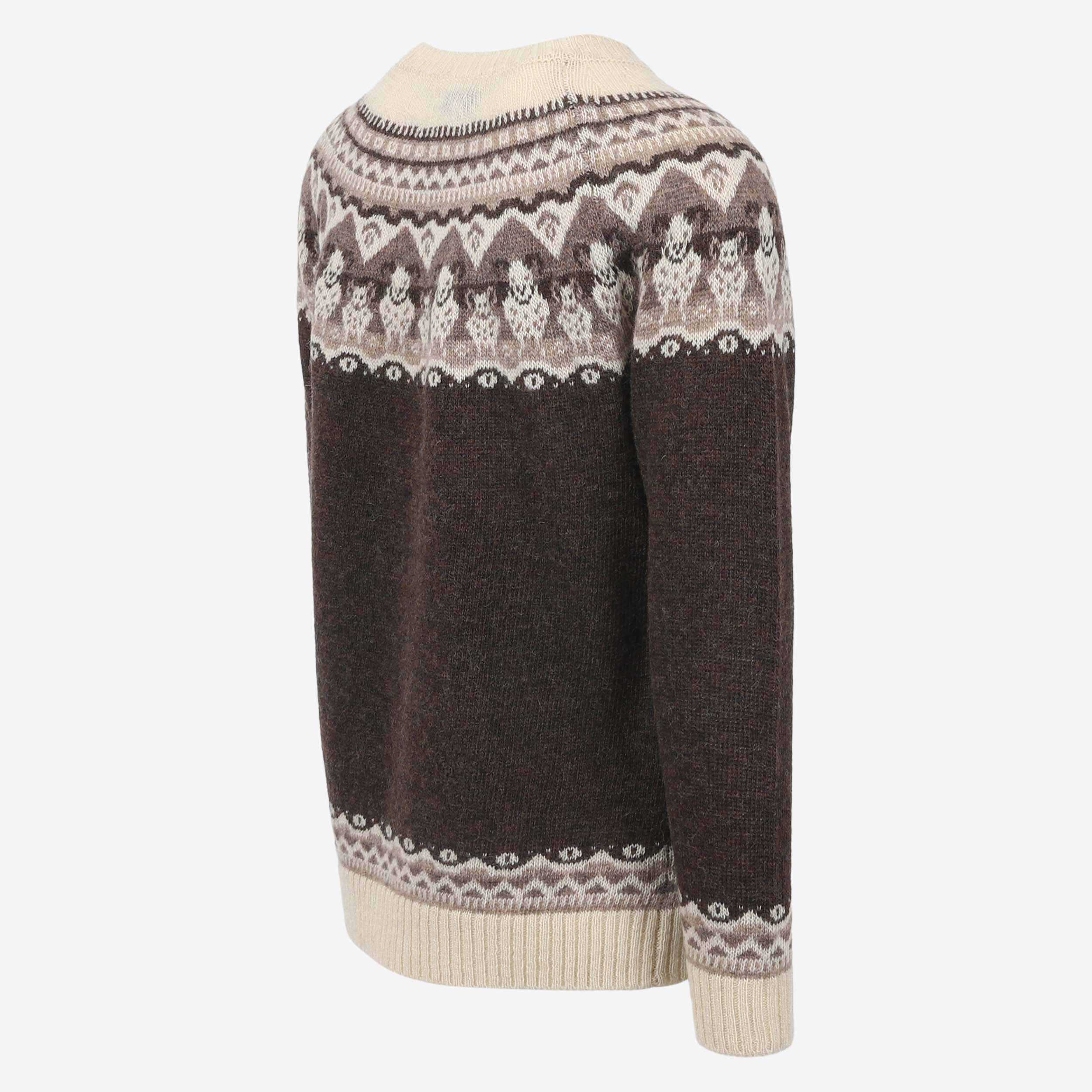 Lukka Icelandic wool sheep sweater 