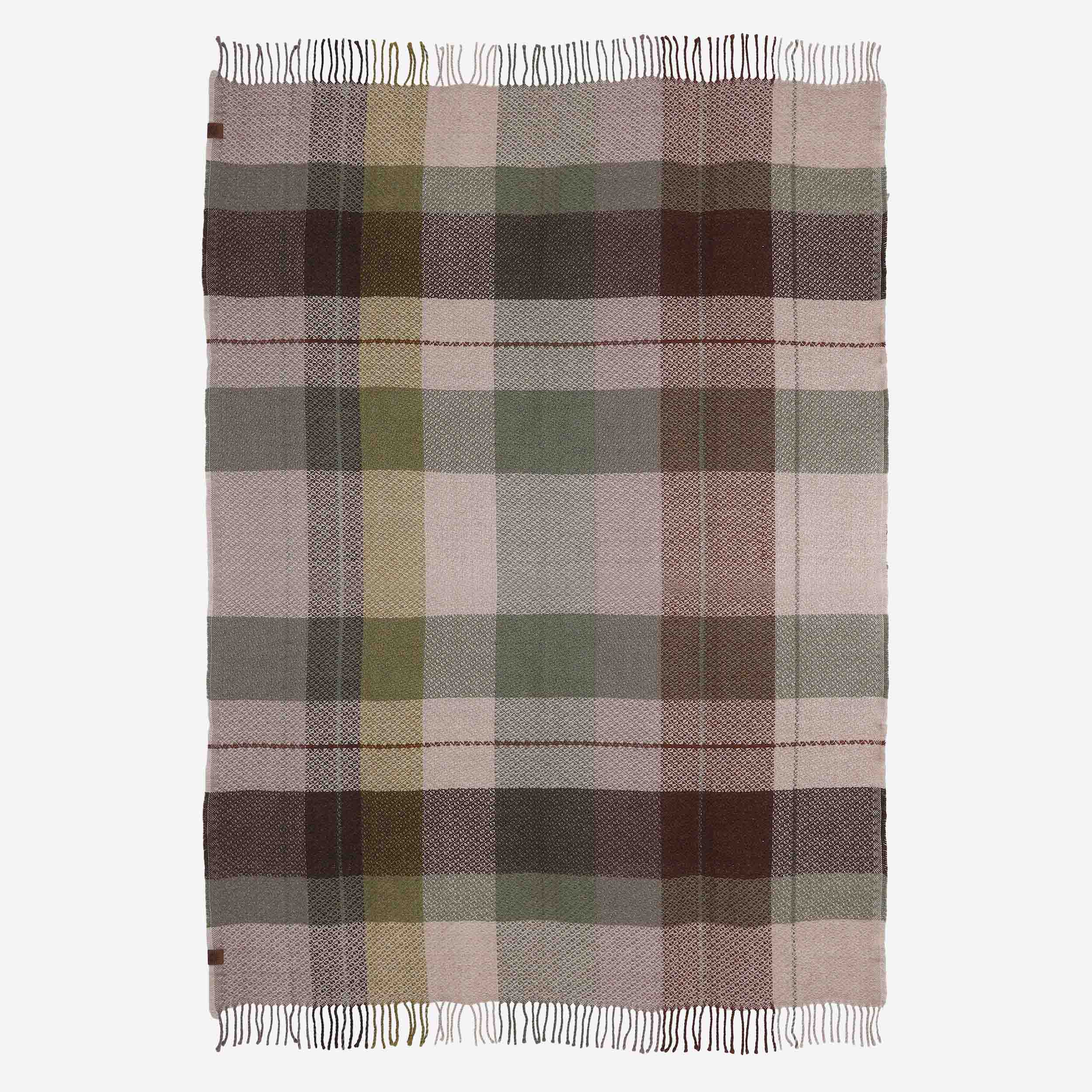 Varmaland-Decke aus 100% Wolle