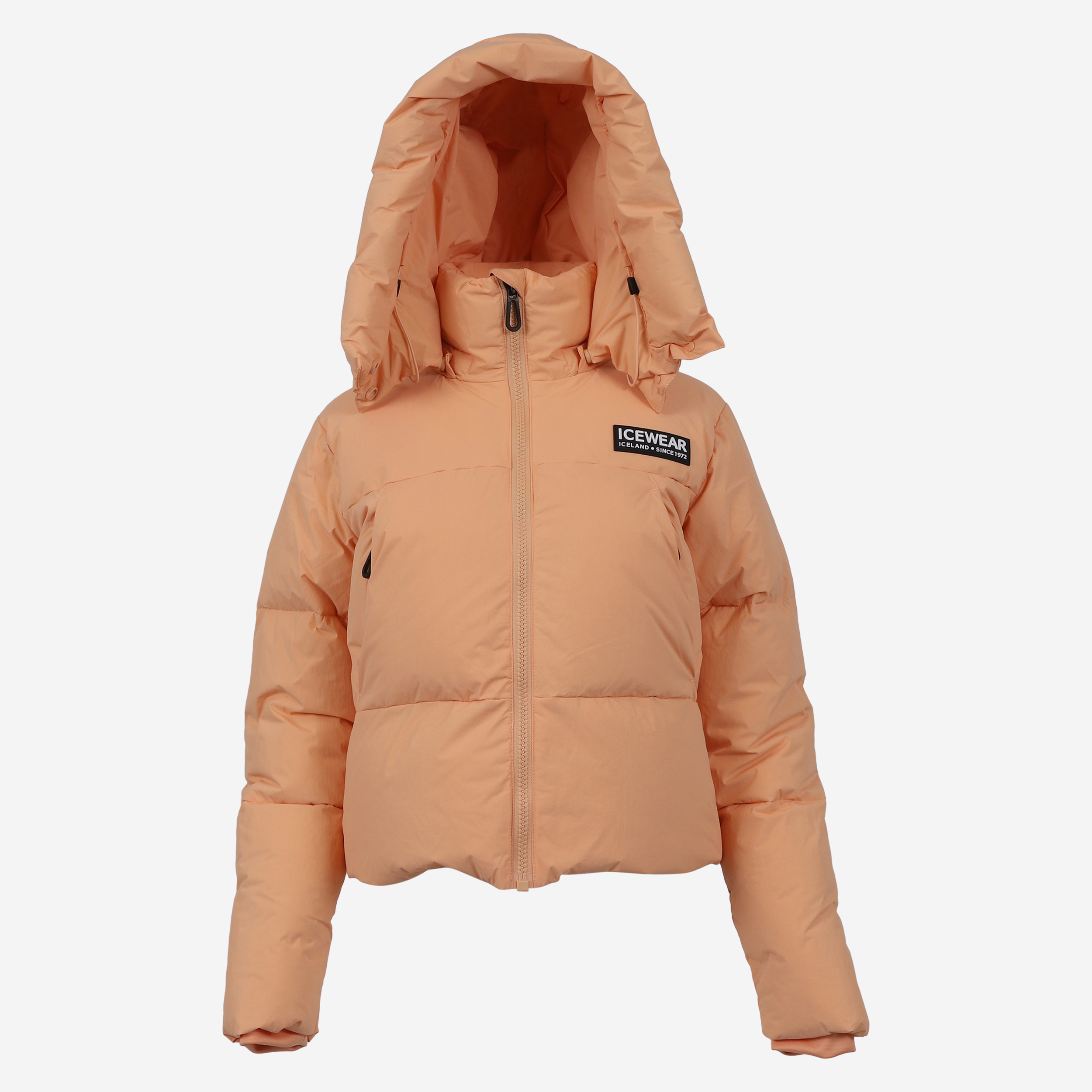 Veste polaire courte en duvet Borg