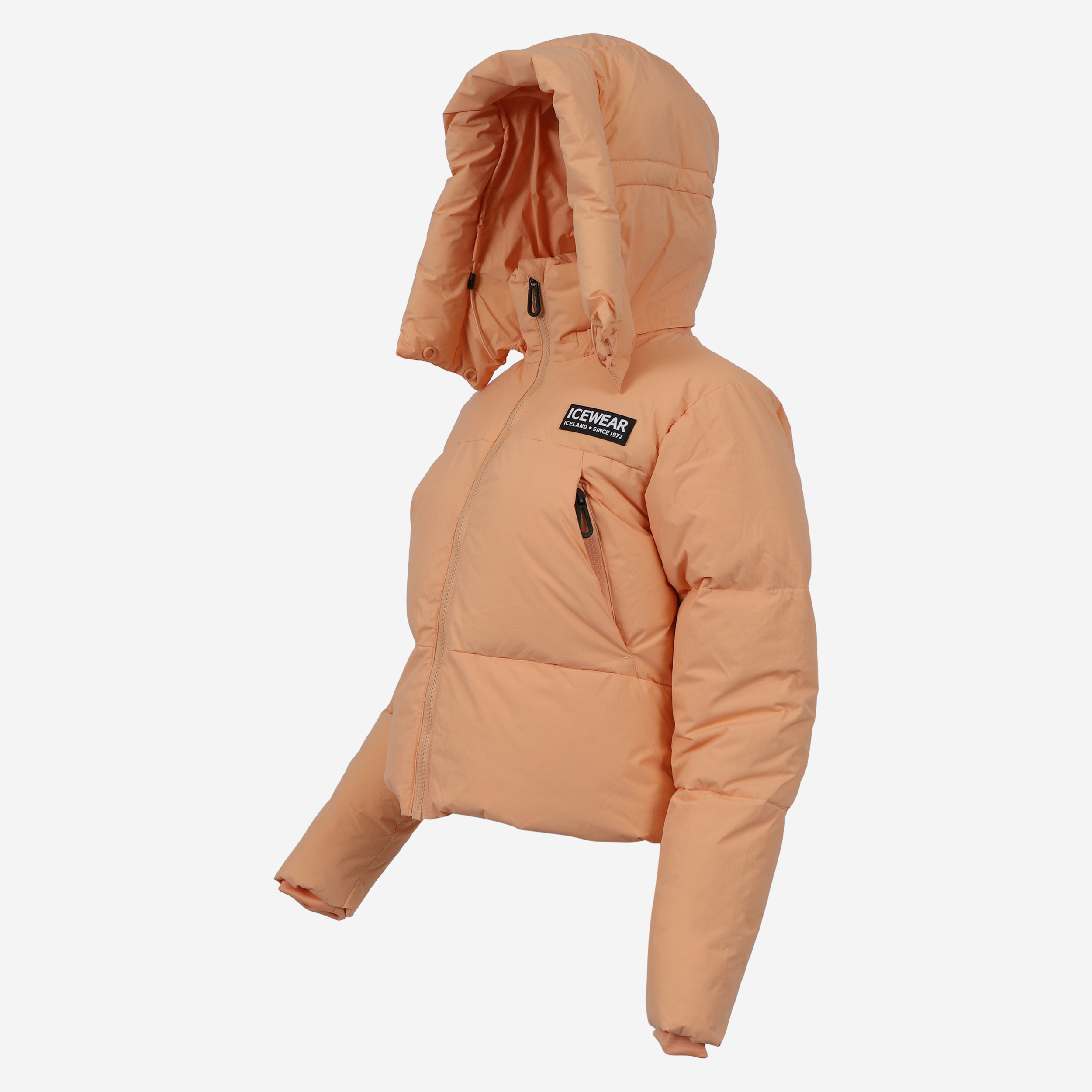 Veste polaire courte en duvet Borg