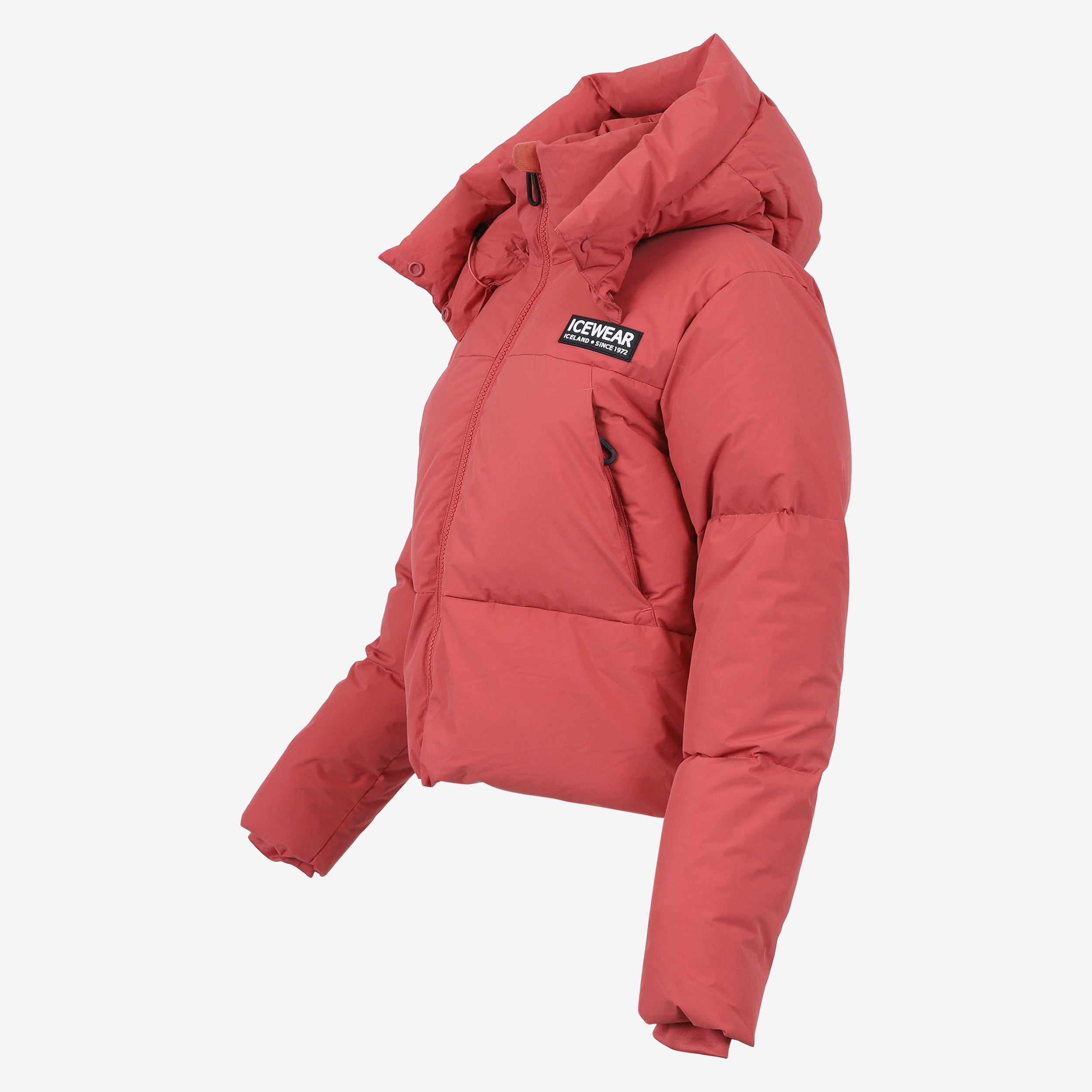Veste polaire courte en duvet Borg
