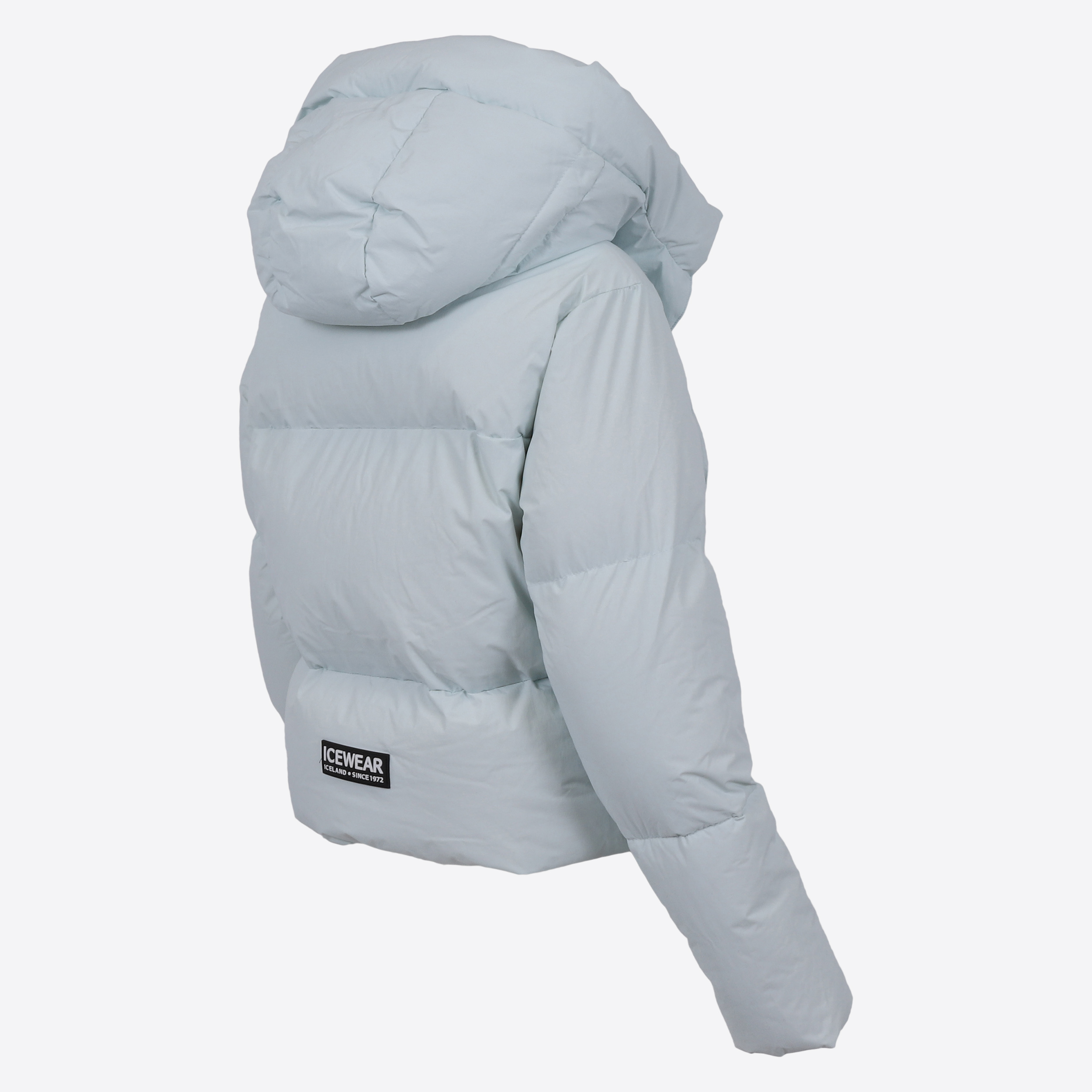 Veste polaire courte en duvet Borg