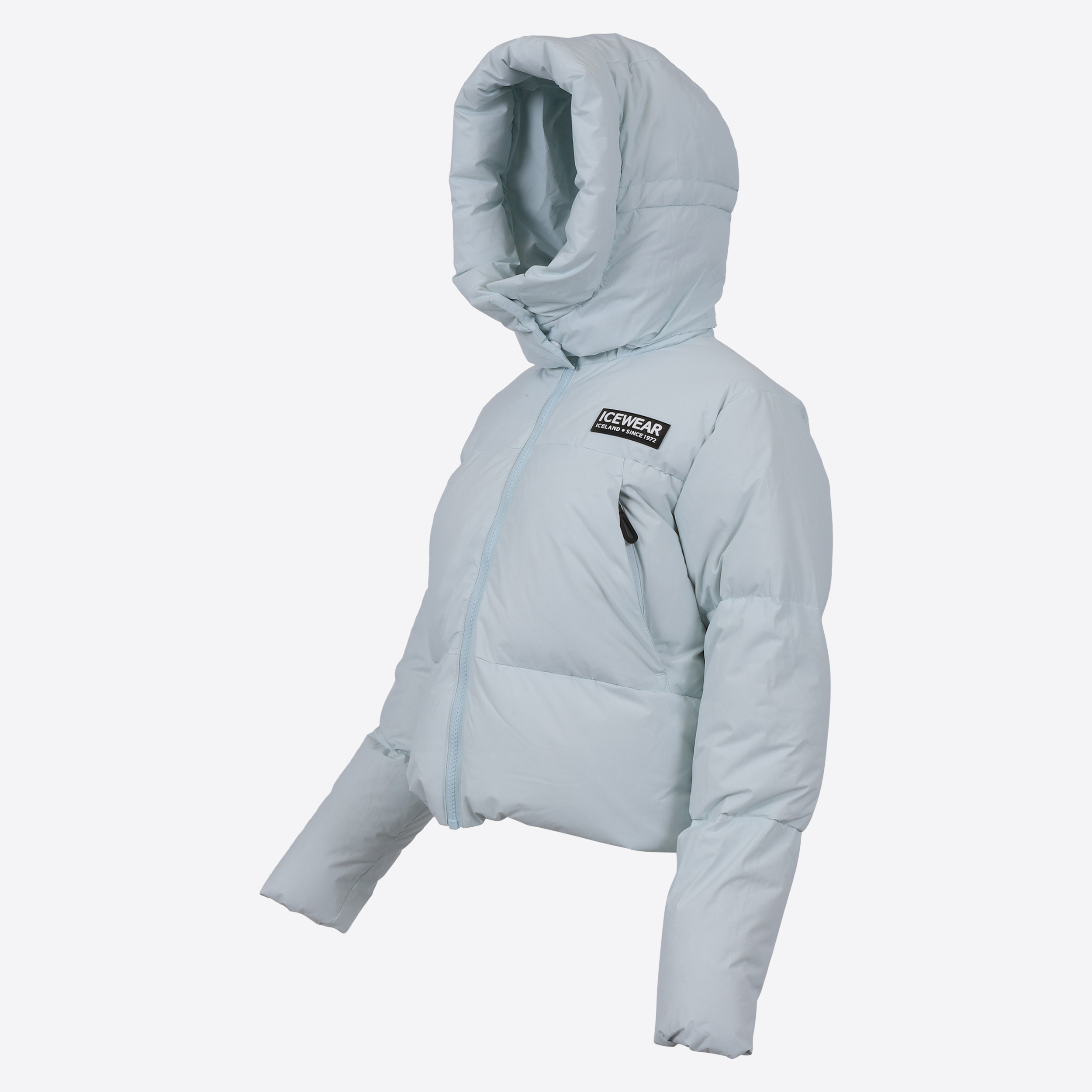 Veste polaire courte en duvet Borg
