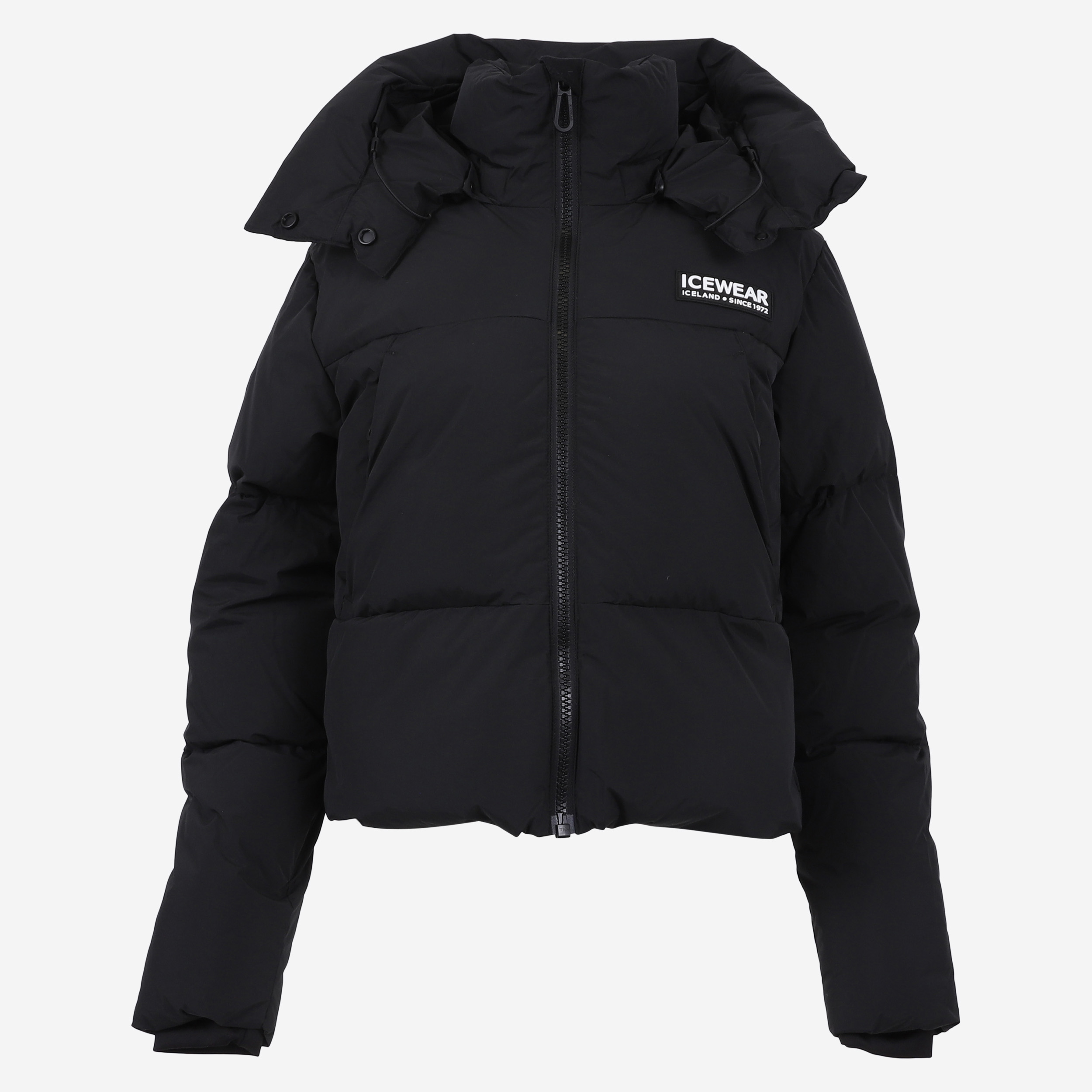 Veste polaire courte en duvet Borg