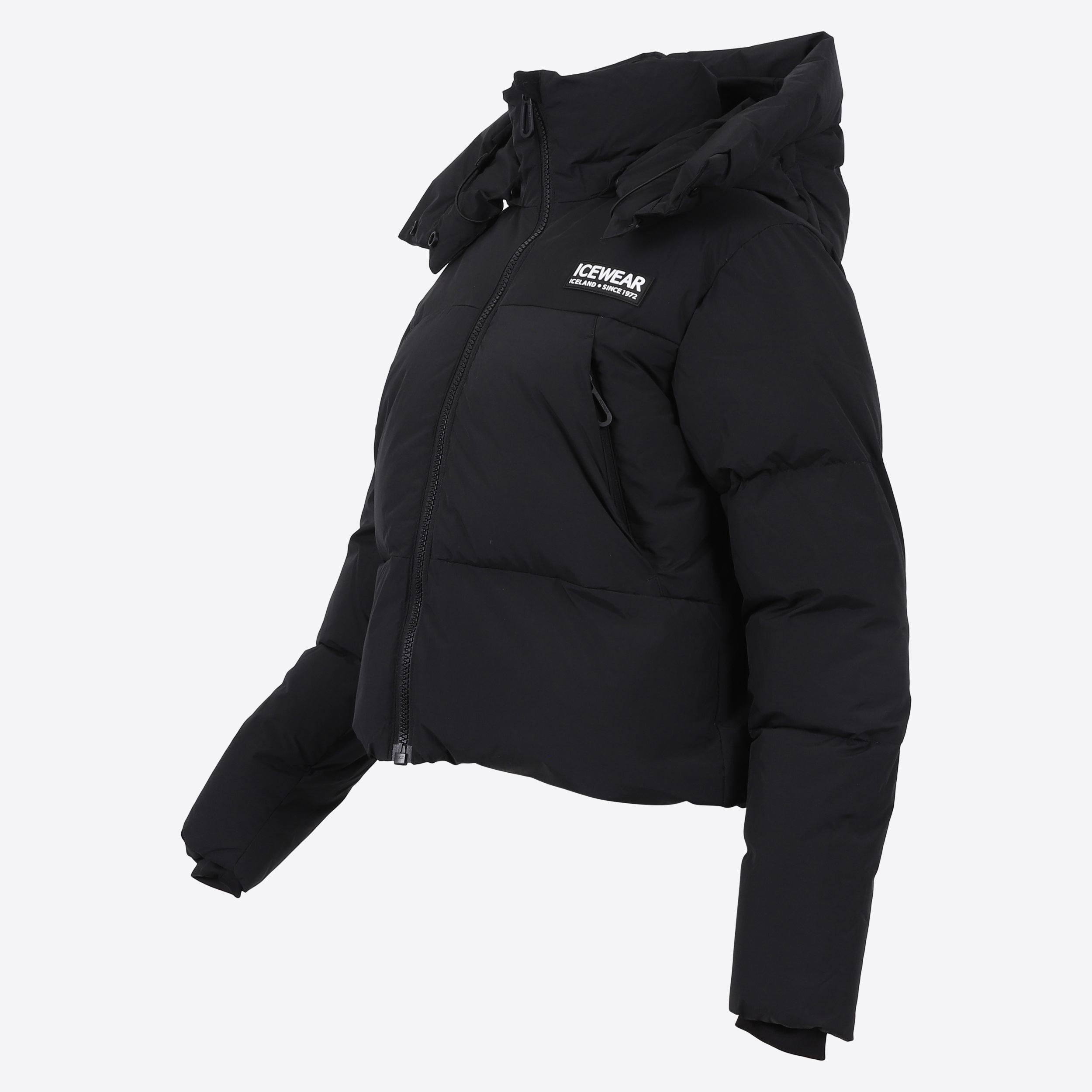 Veste polaire courte en duvet Borg