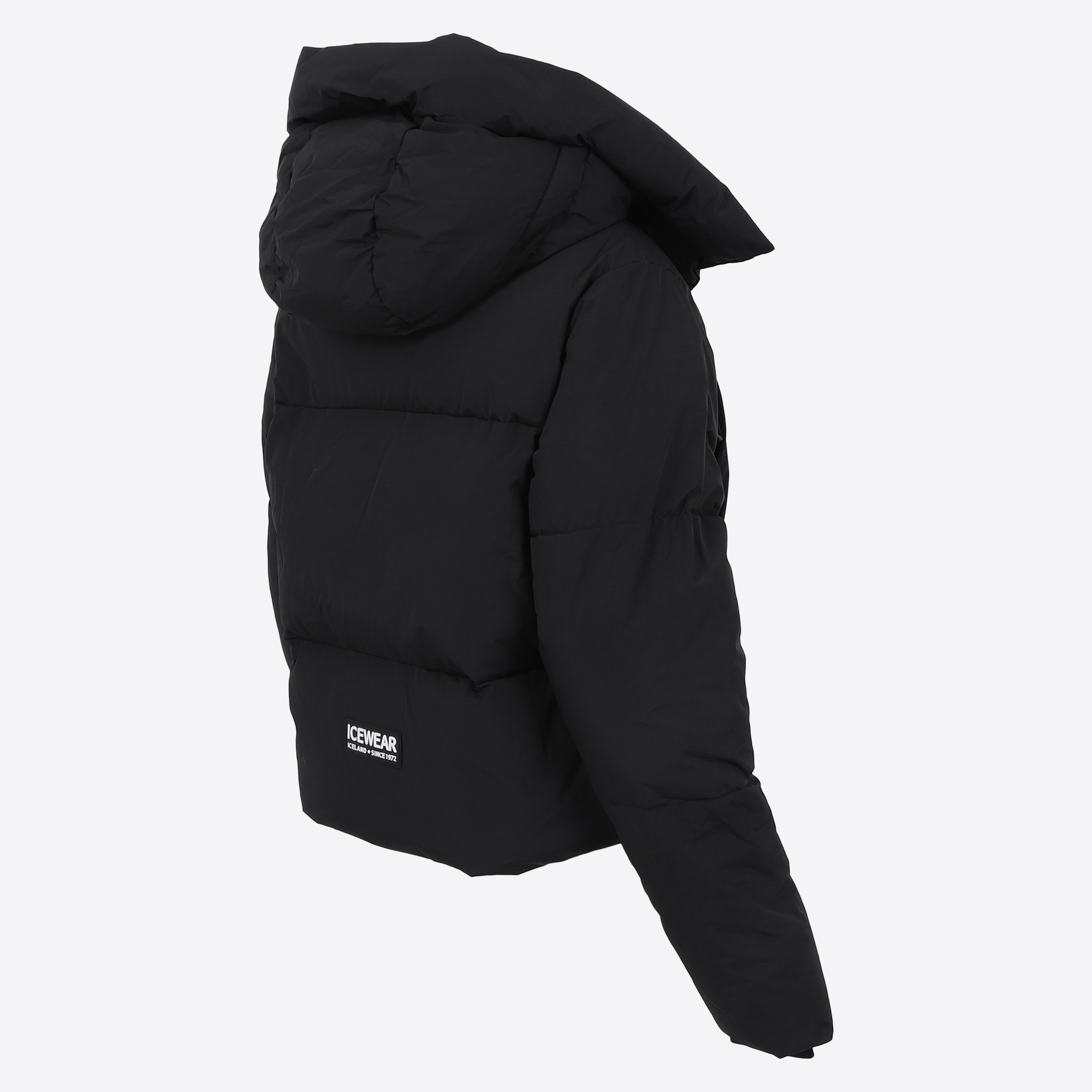 Veste polaire courte en duvet Borg