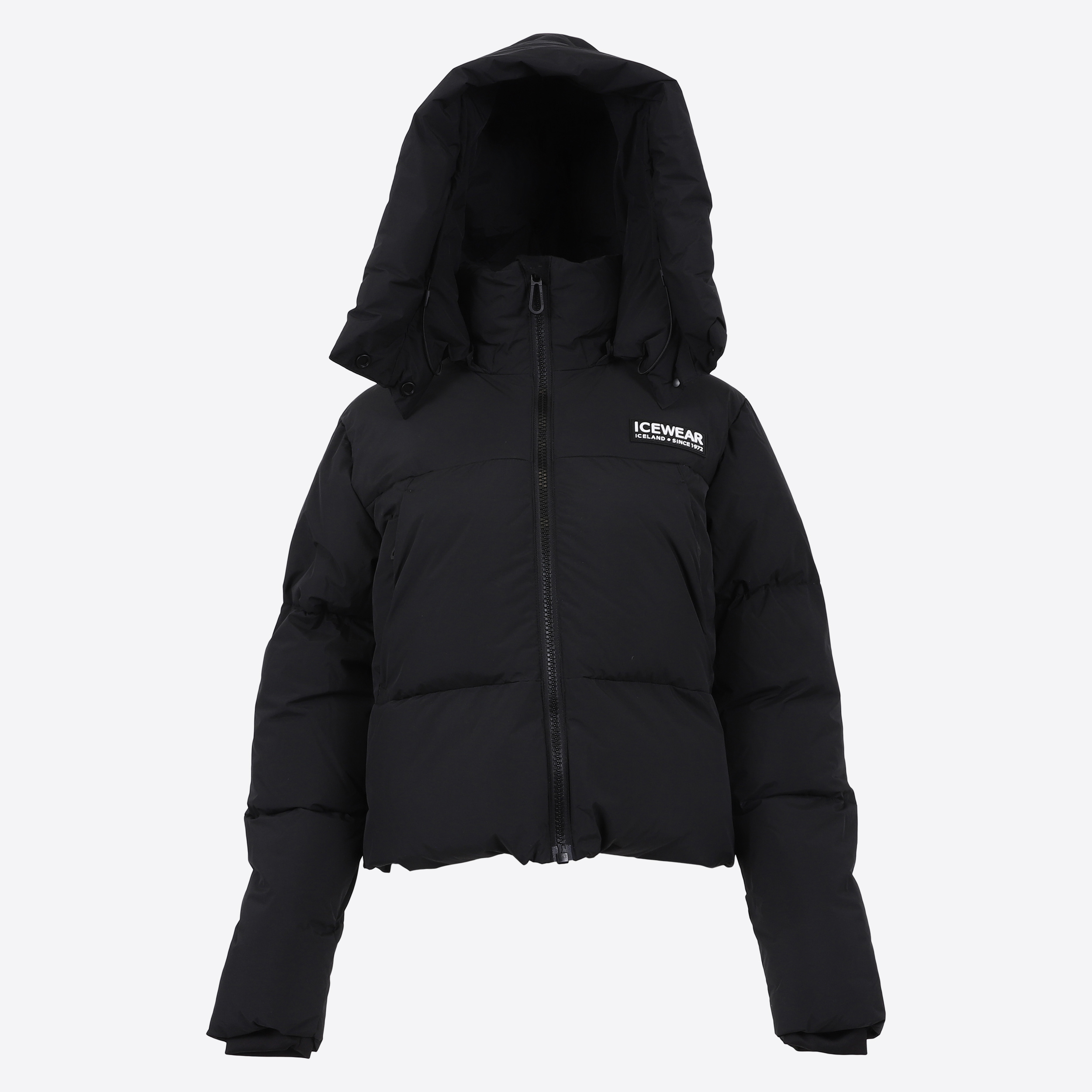 Veste polaire courte en duvet Borg